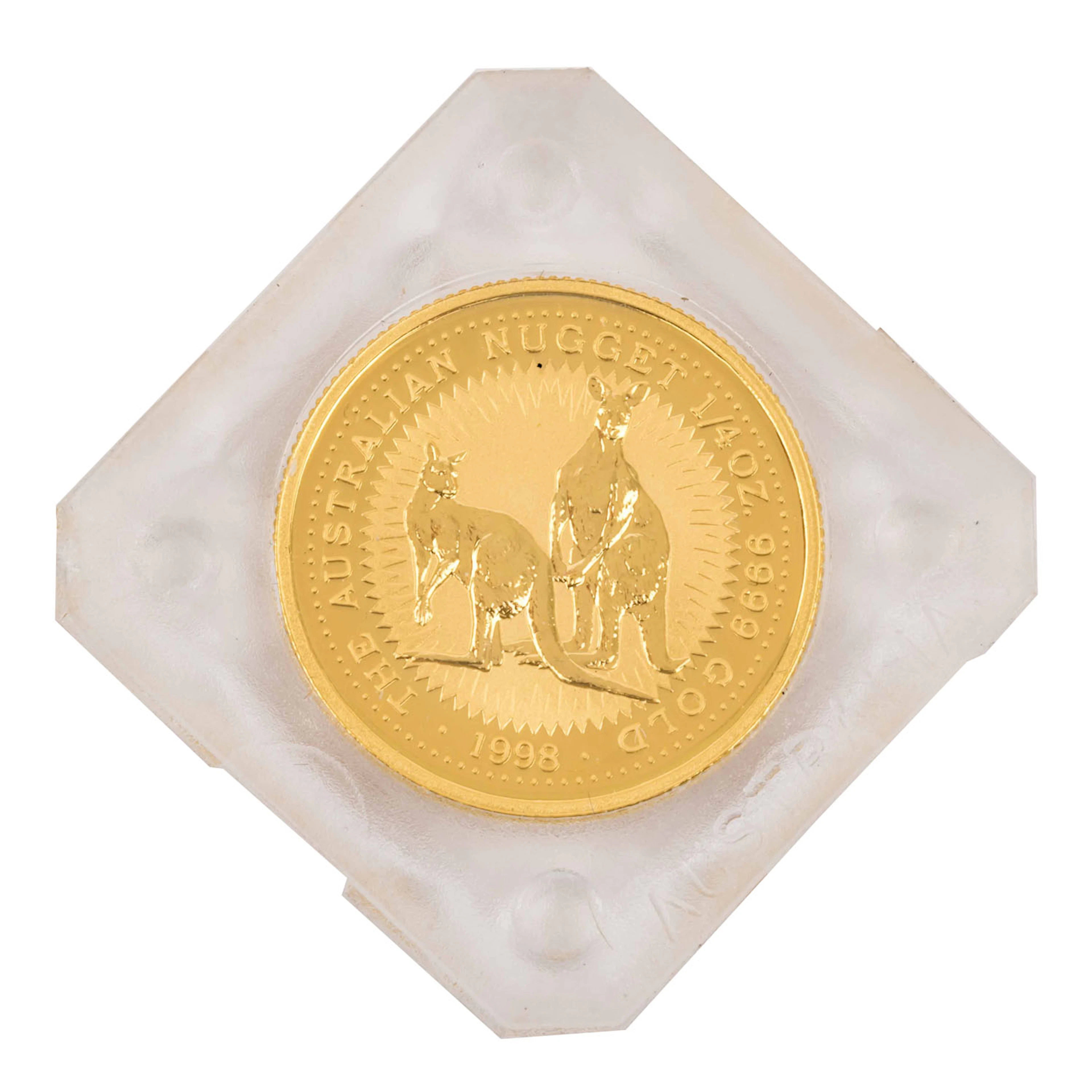 Australien /GOLD - 1/4 Unze Känguru 25$ 1998