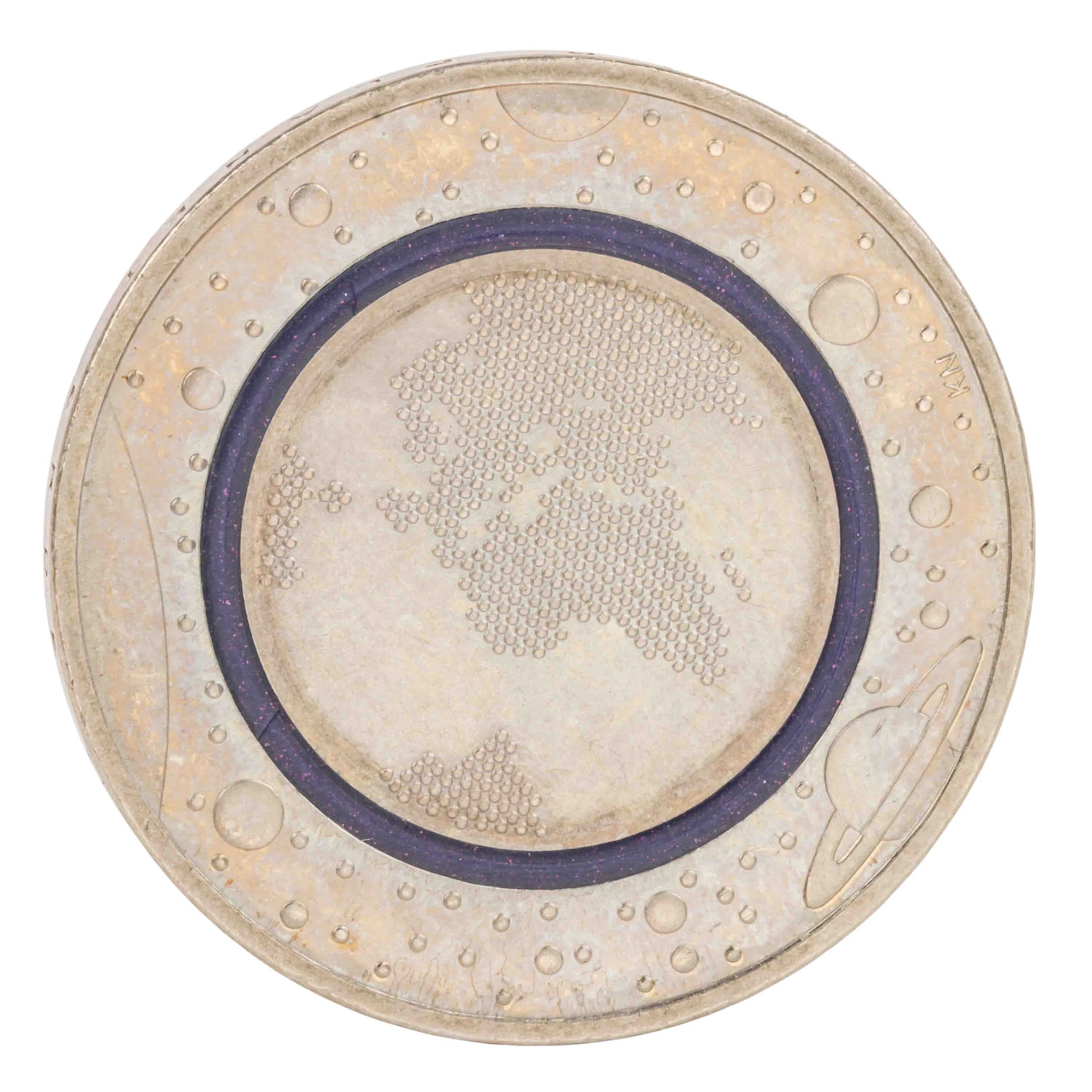 BRD - 5 Euro 'Blauer Planet' Polymerring 2016 J