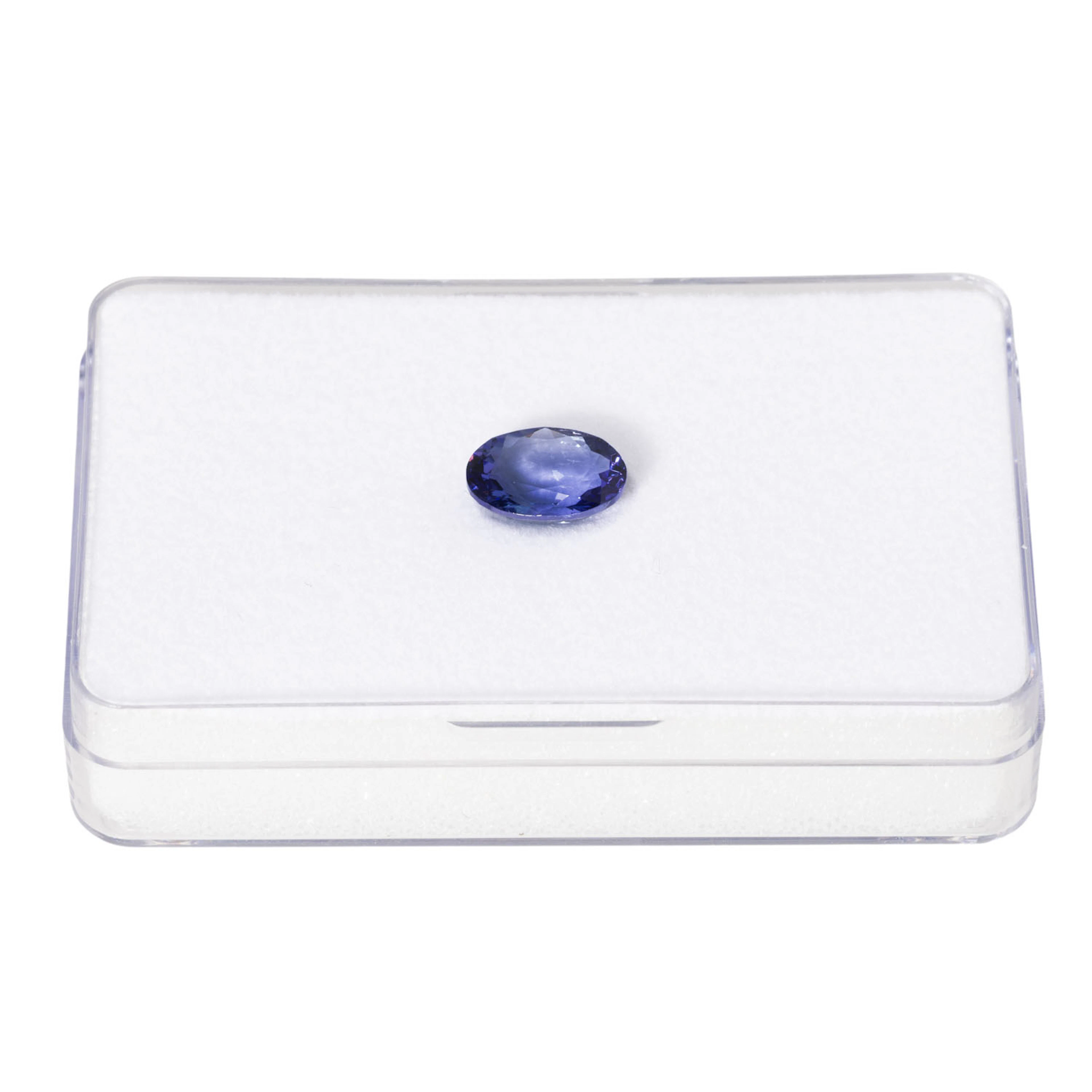 Loser Tansanit 2,08 ct