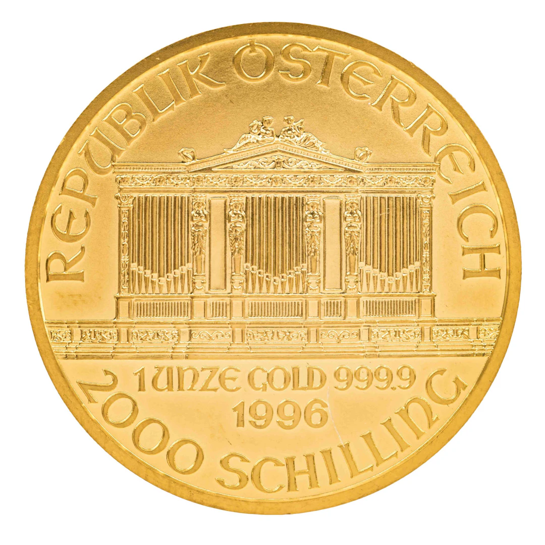 Österreich /GOLD - 2.000 Schilling Wiener Philharmoniker 1 oz 1996