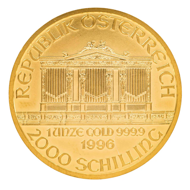 Österreich /GOLD - 2.000 Schilling Wiener Philharmoniker 1 oz 1996