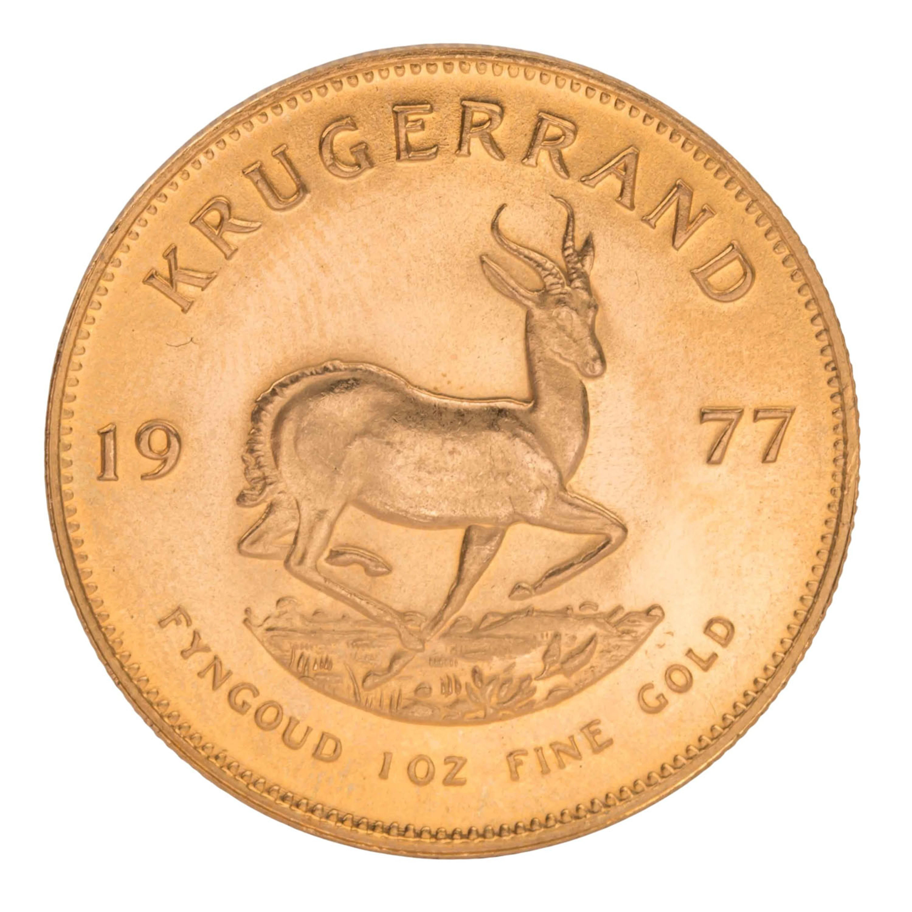 Südafrika /GOLD - 1 oz Krügerrand 1977