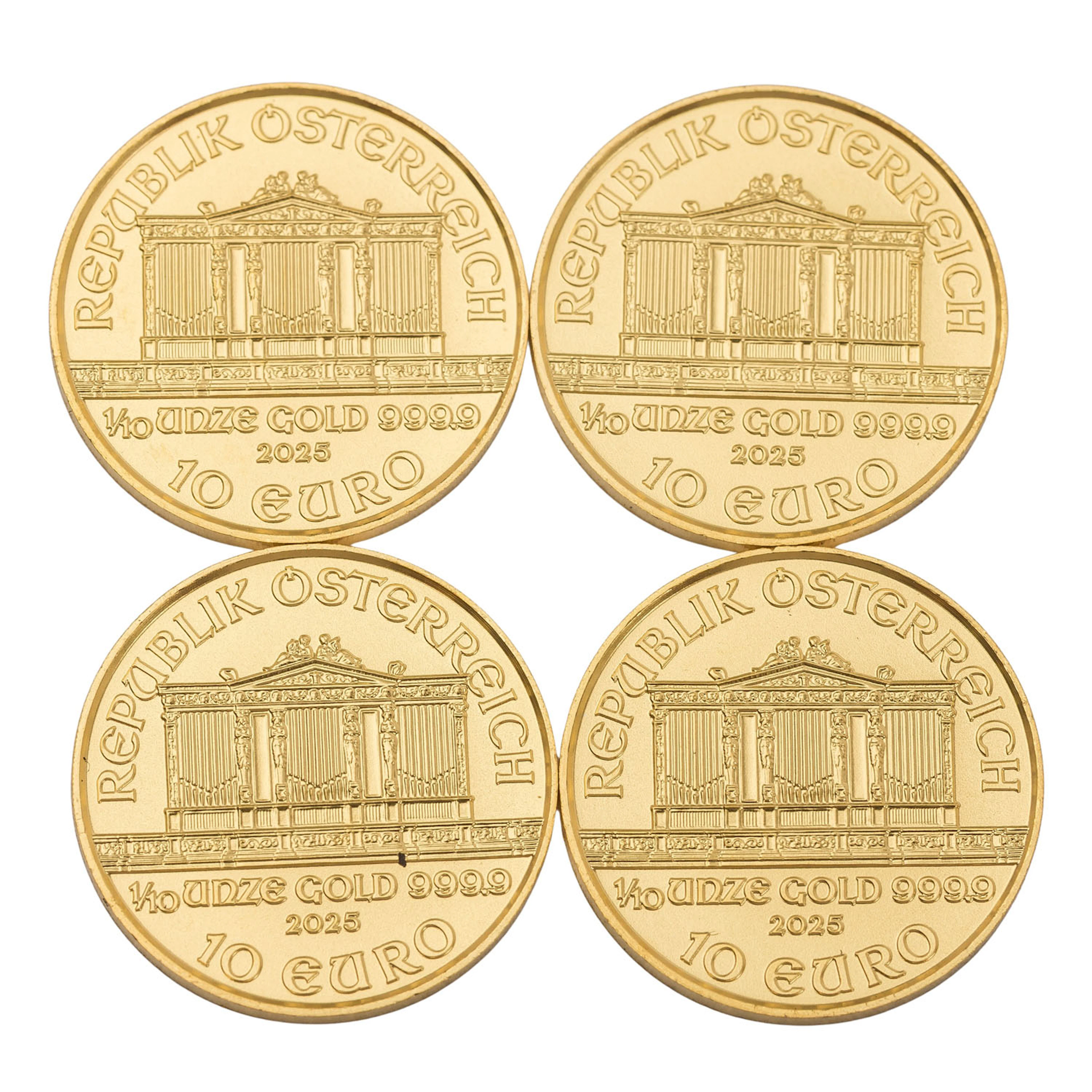 Österreich /GOLDlot - Wiener Philharmoniker 1/10 OZ 2025