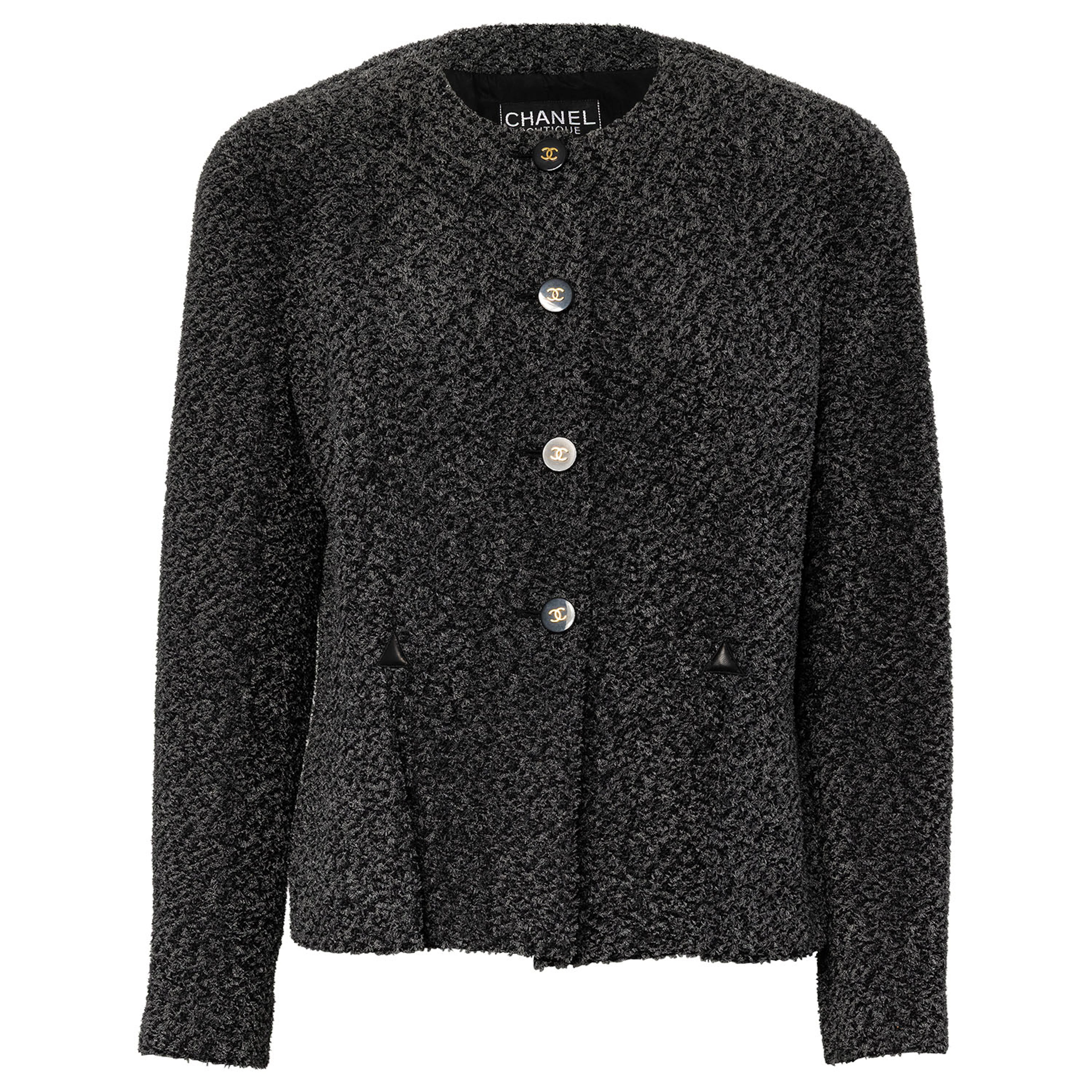 CHANEL BOUTIQUE VINTAGE Jacke, Gr. ca. 38/40, Koll.: A1994.