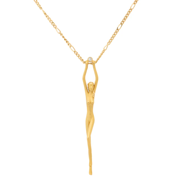 CARRERA Y CARRERA Collier "weiblicher Akt" mit Brillant