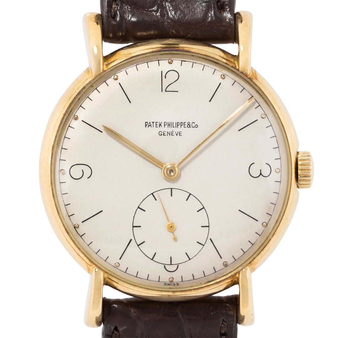 PATEK PHILIPPE Vintage Calatrava "Fancy lugs" Herrenuhr, Ref. 1543