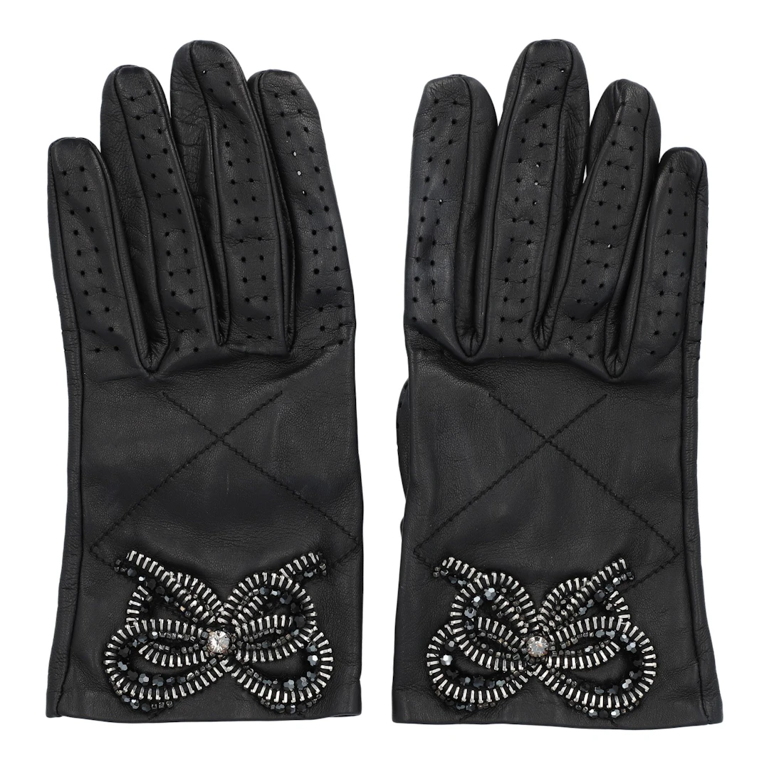 CHANEL Handschuhe, Gr. 7.