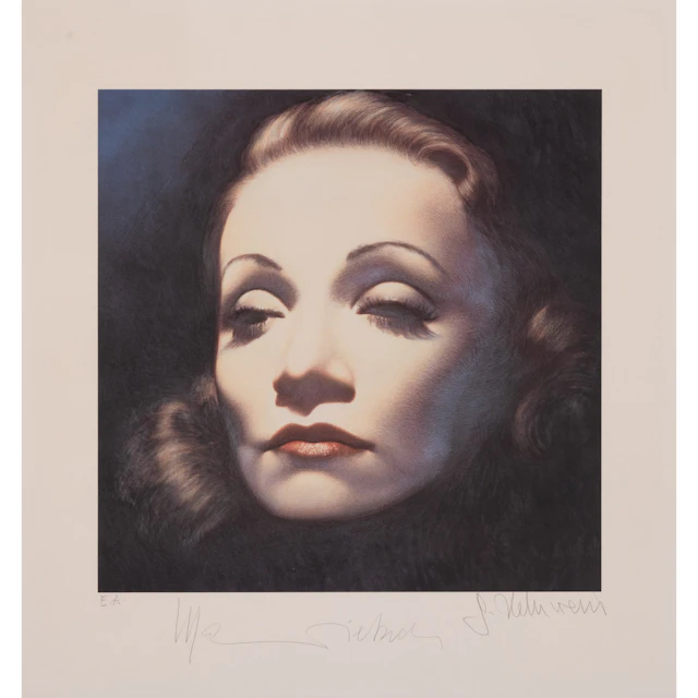 HELNWEIN, GOTTFRIED (1948), "Marlene Dietrich"