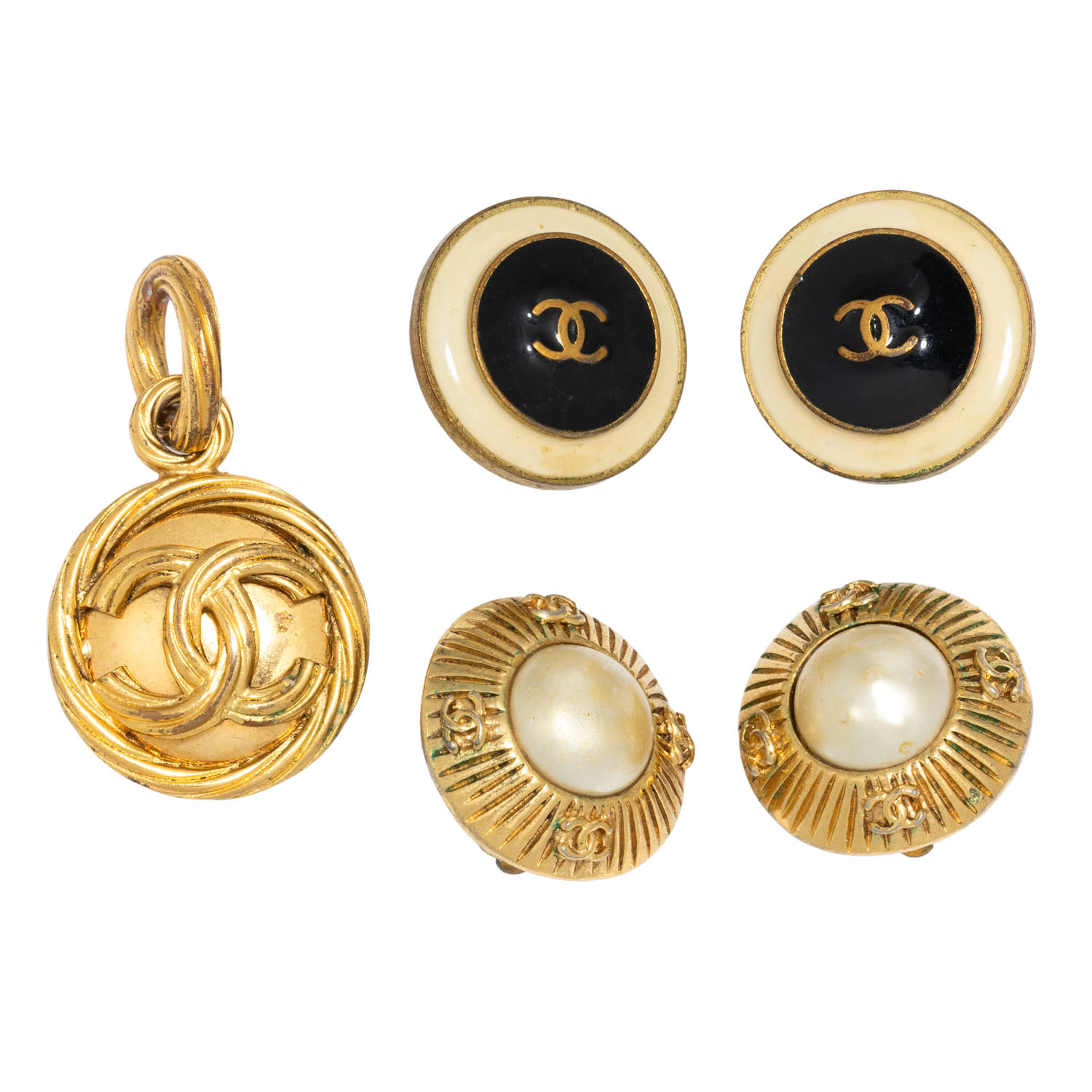 CHANEL VINTAGE Modeschmuck-Konvolut.