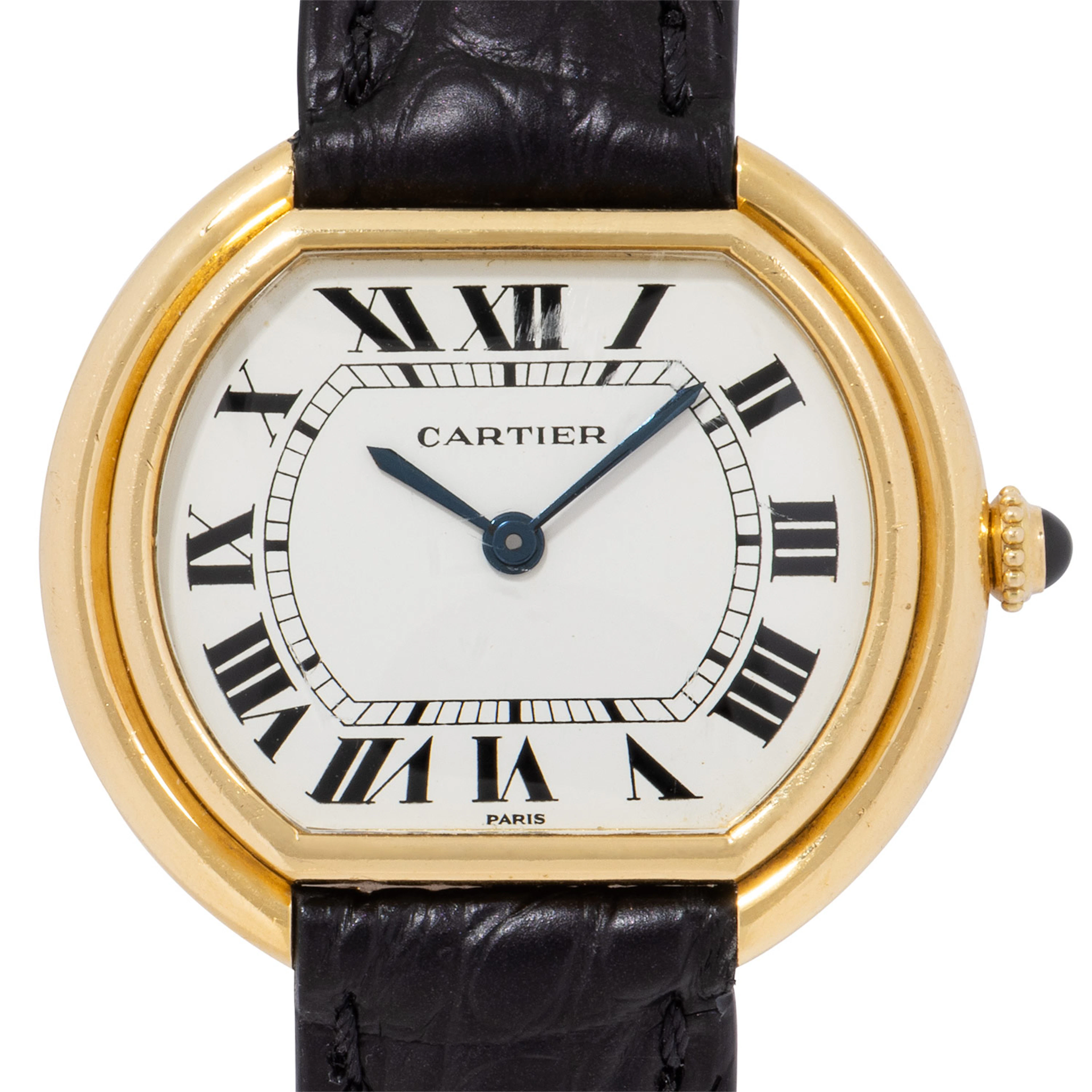 CARTIER Vintage Ellipse "Jumbo", Ref. 78091. Ca. 1970er Jahre. Service 2026.