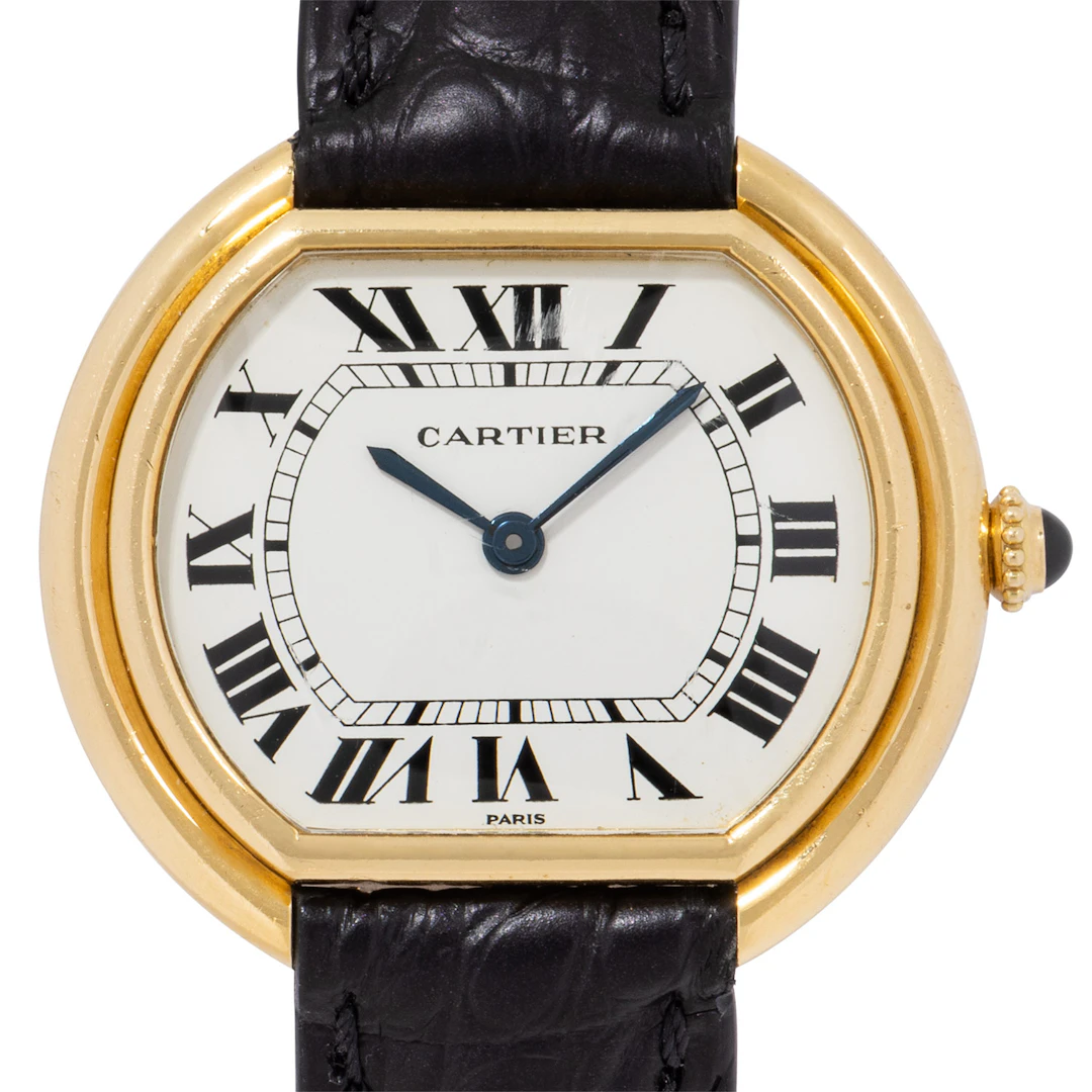 CARTIER Vintage Ellipse "Jumbo", Ref. 78091. Ca. 1970er Jahre. Service 2026.