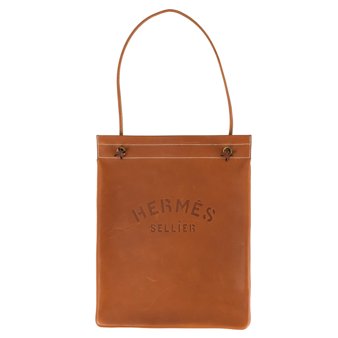 HERMÈS Schultertasche "ALINE", Koll.: 2001.