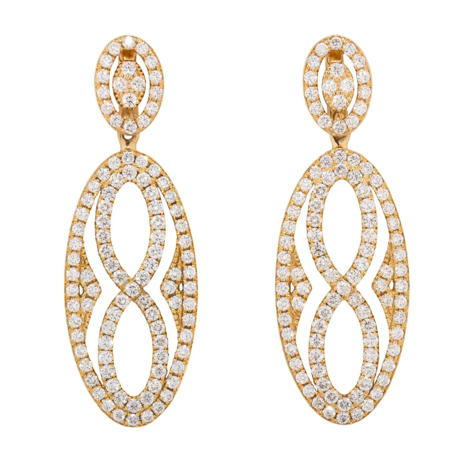BUCHERER Ohrhänger "Vivelle" mit Brillanten