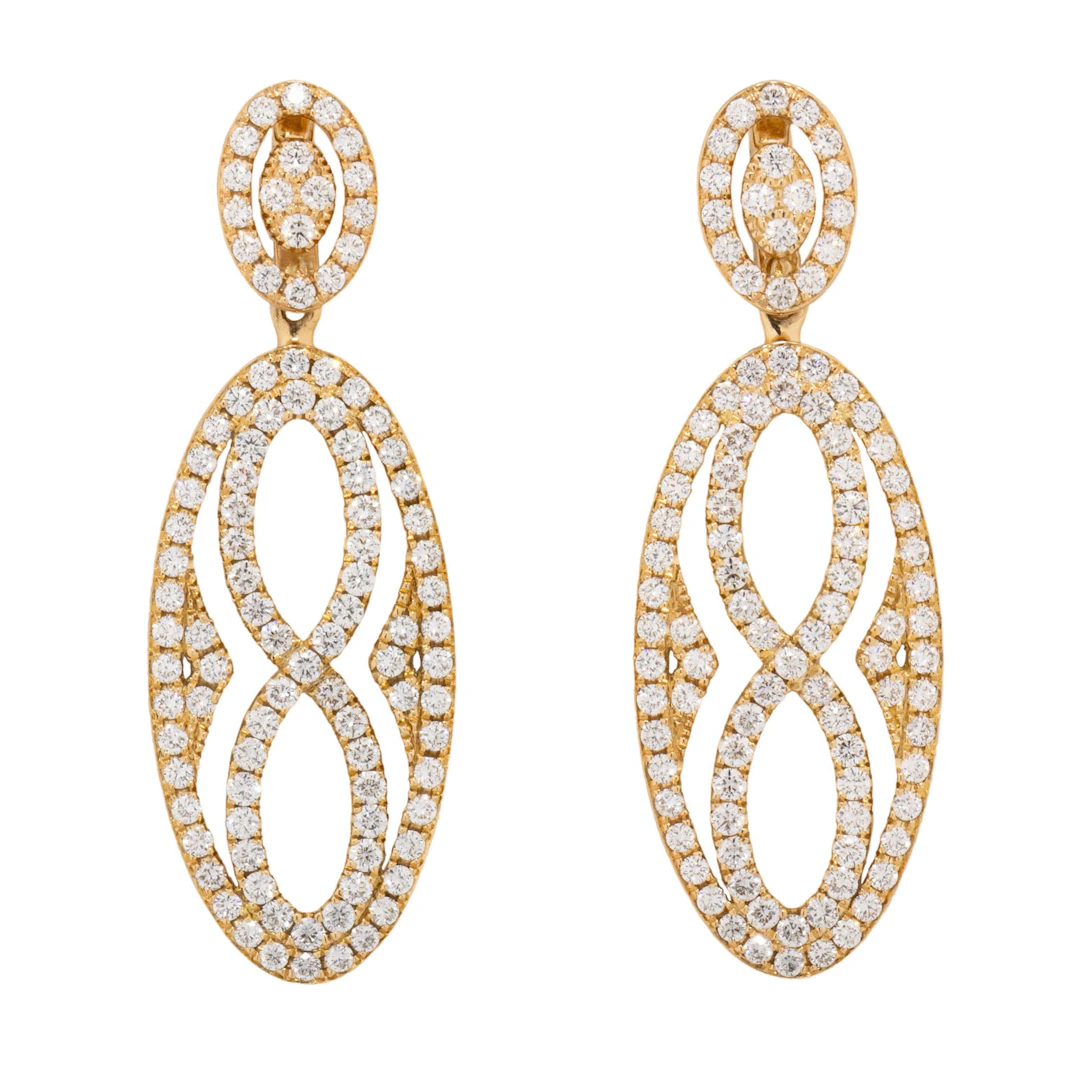 BUCHERER Ohrhänger "Vivelle" mit Brillanten