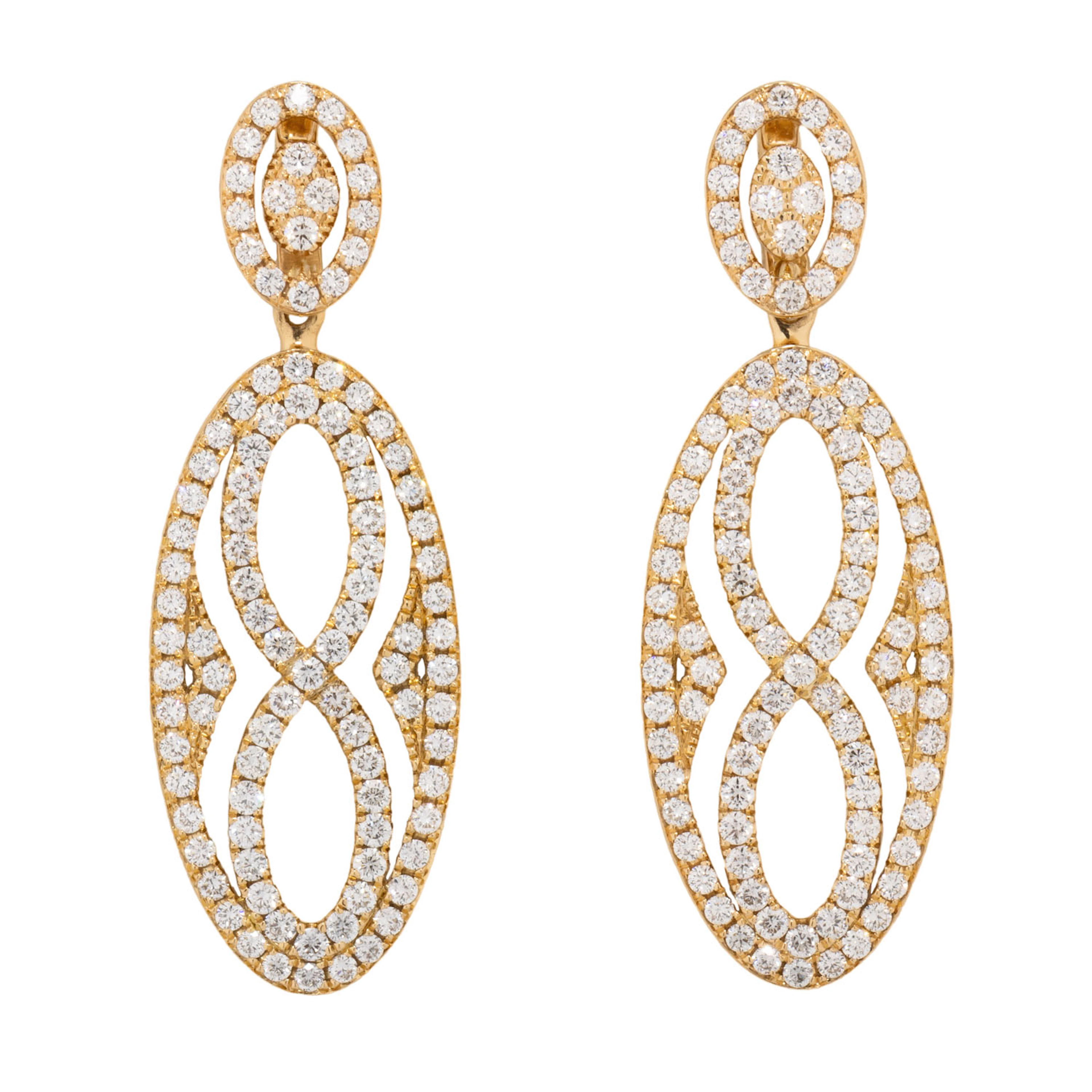 BUCHERER Ohrhänger "Vivelle" mit Brillanten