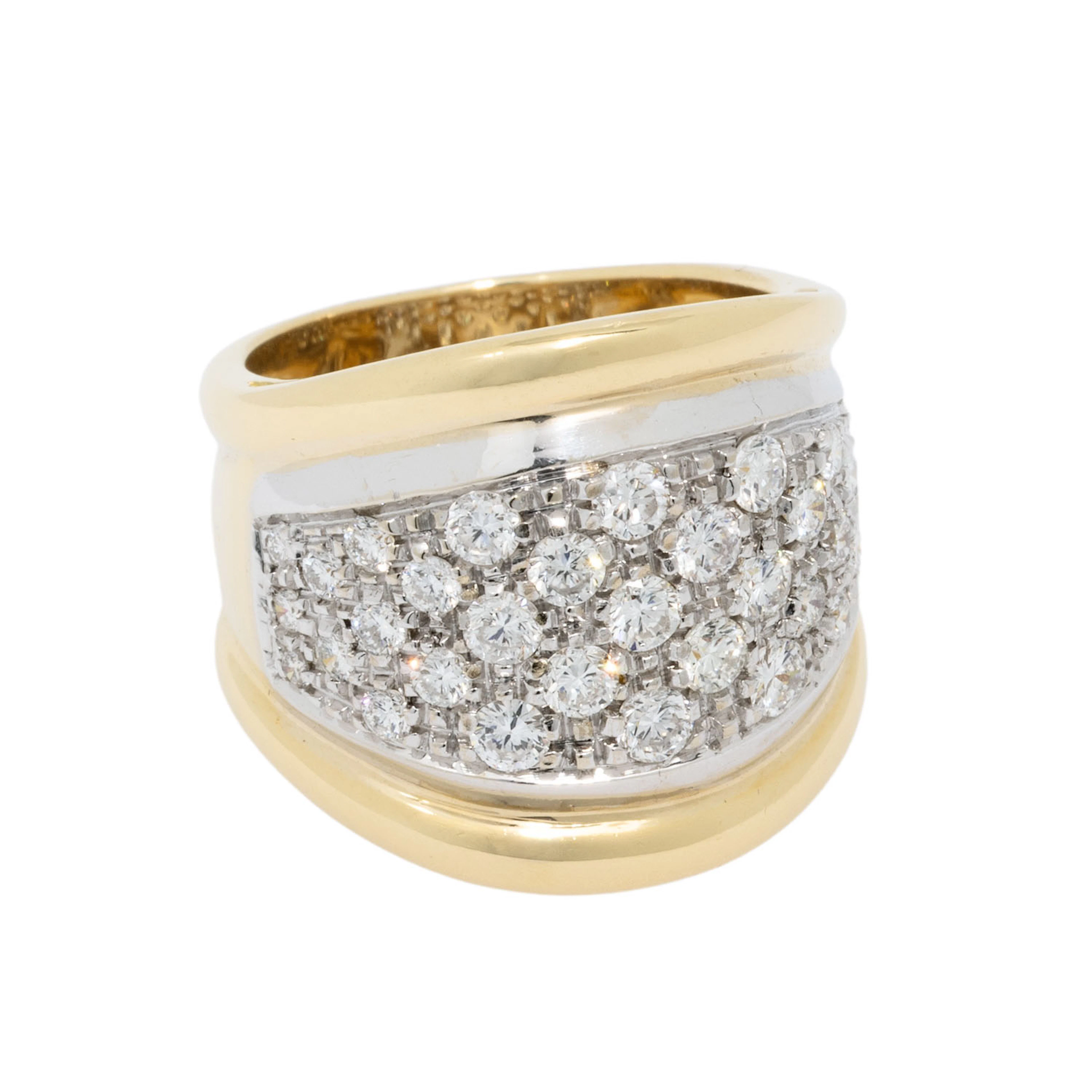 Ring mit Brillanten von zus. ca. 0,7 ct