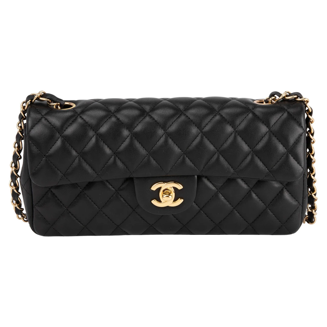 CHANEL Schultertasche "SINGLE FLAP", Koll.: 2009/10.