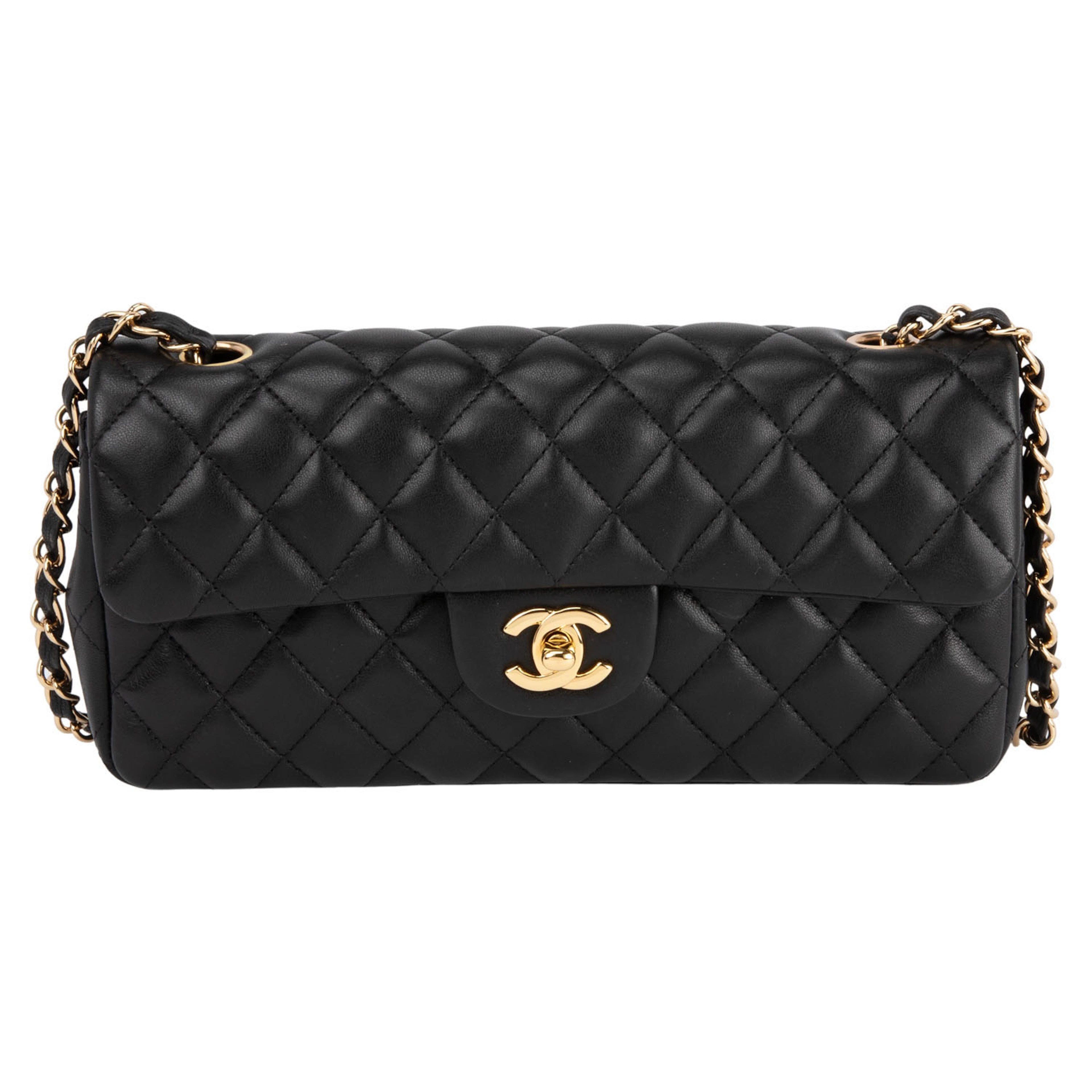 CHANEL Schultertasche "SINGLE FLAP", Koll.: 2009/10.