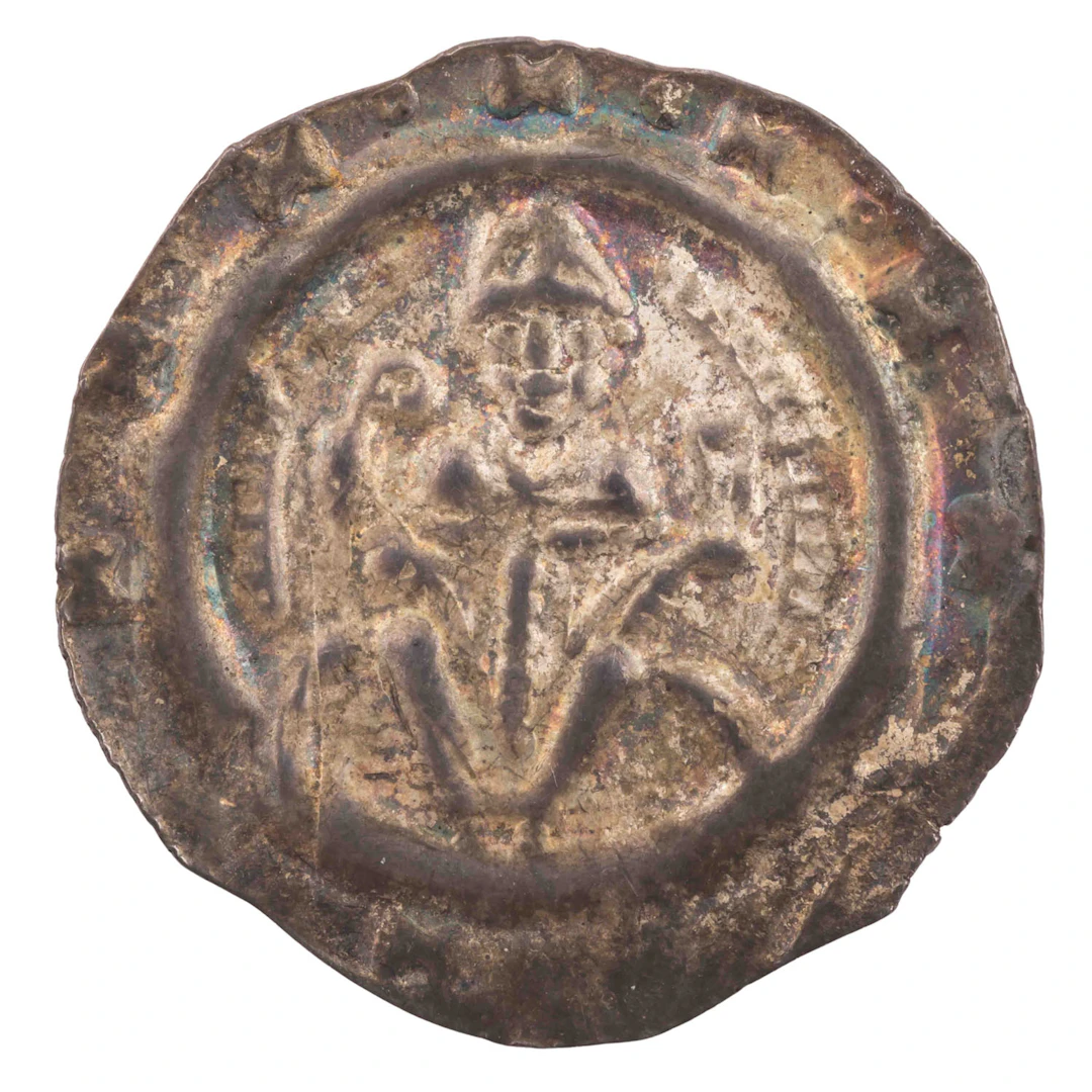 Bistum Augsburg - Brakteat, Udalschalk von Eschenlohe (1184-1202)