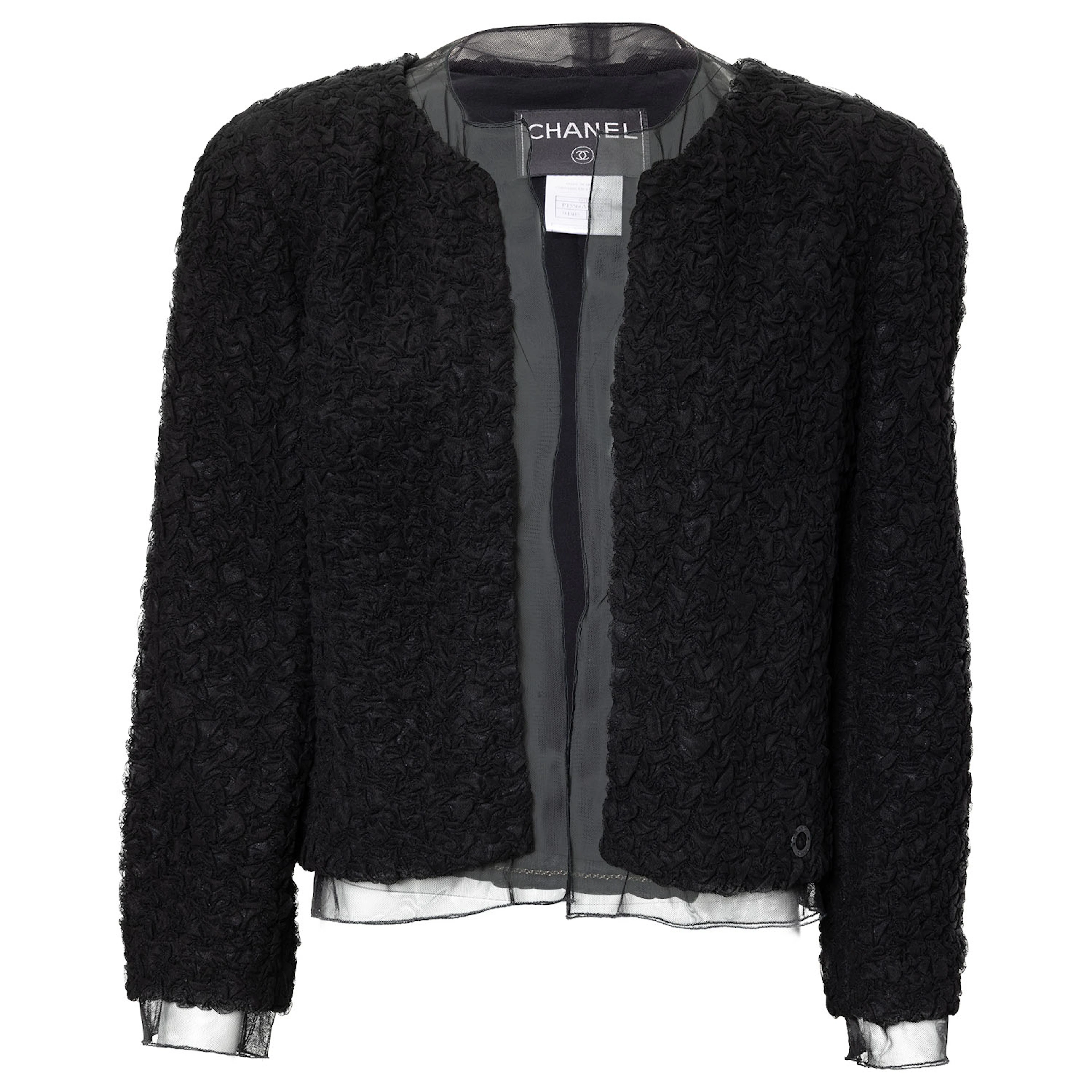 CHANEL Jacke, Gr. ca. 38/40, Koll.: T2000.