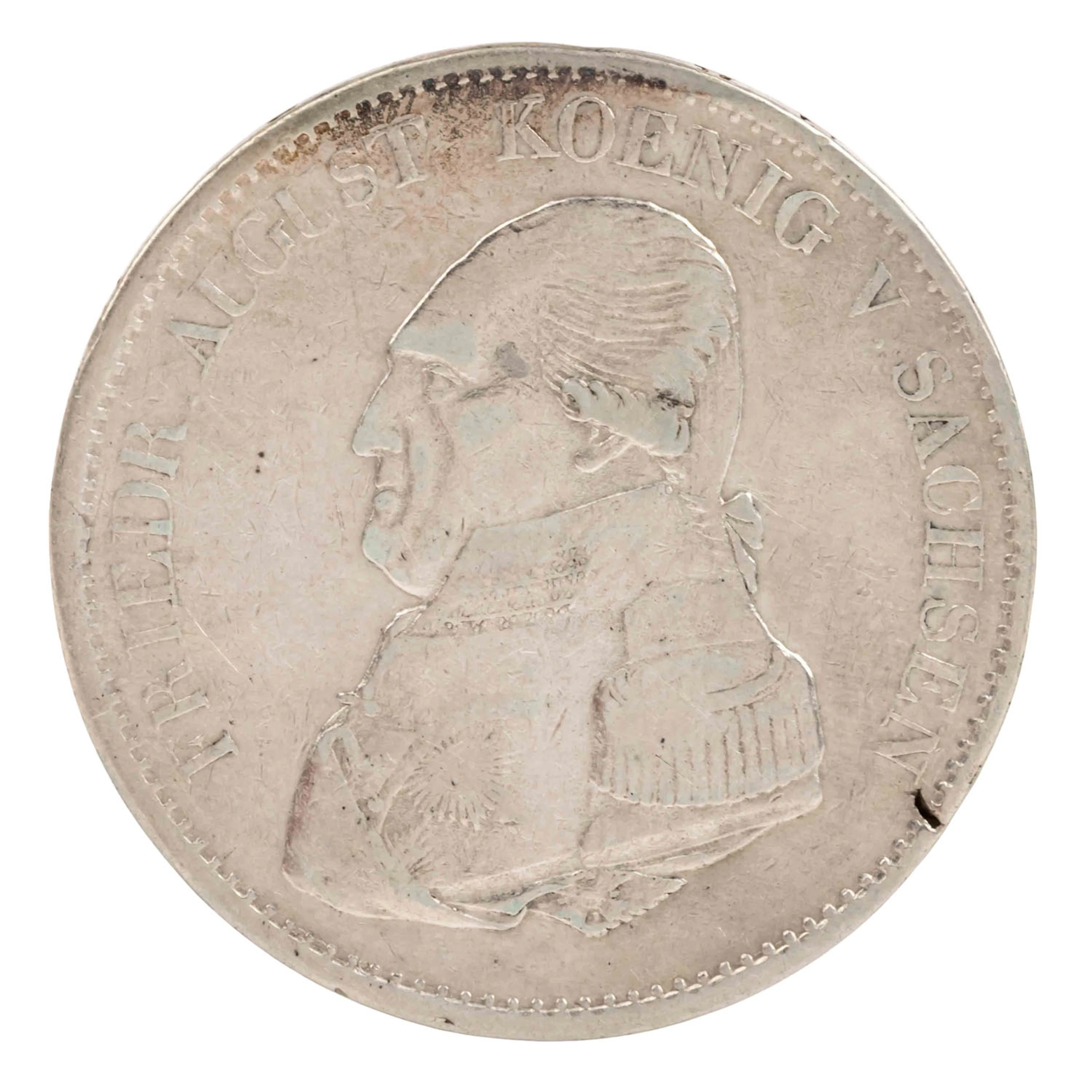 Königreich Sachsen – 1 Taler 1822, August II. (1806-1827)