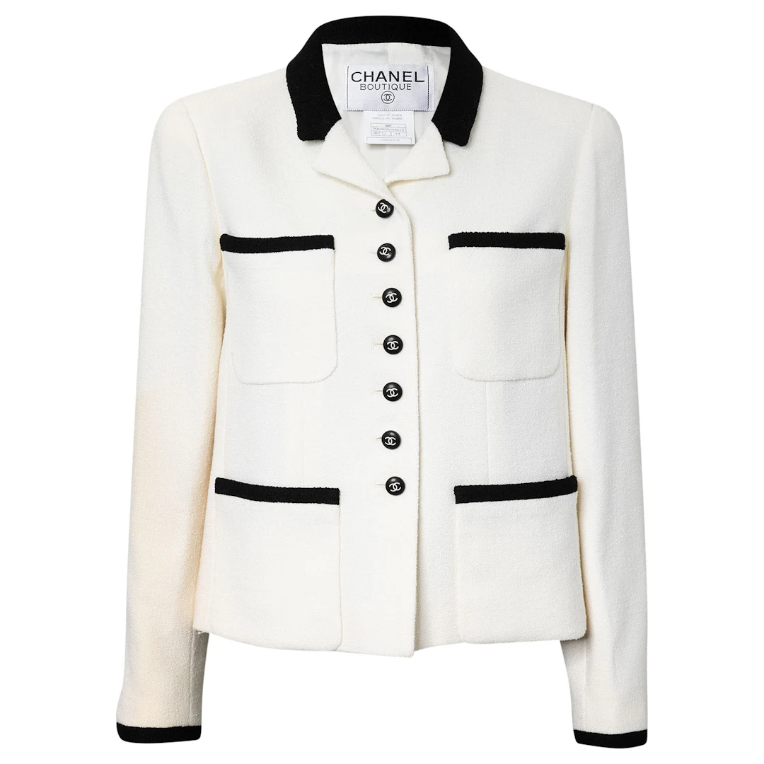 CHANEL BOUTIQUE VINTAGE Jacke, Gr. ca. 38/40, Koll.: P1996.