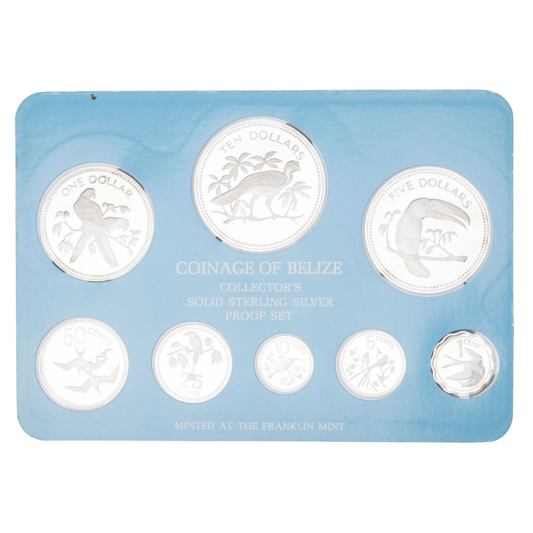 Belize/SILBER – Proof Set 1975