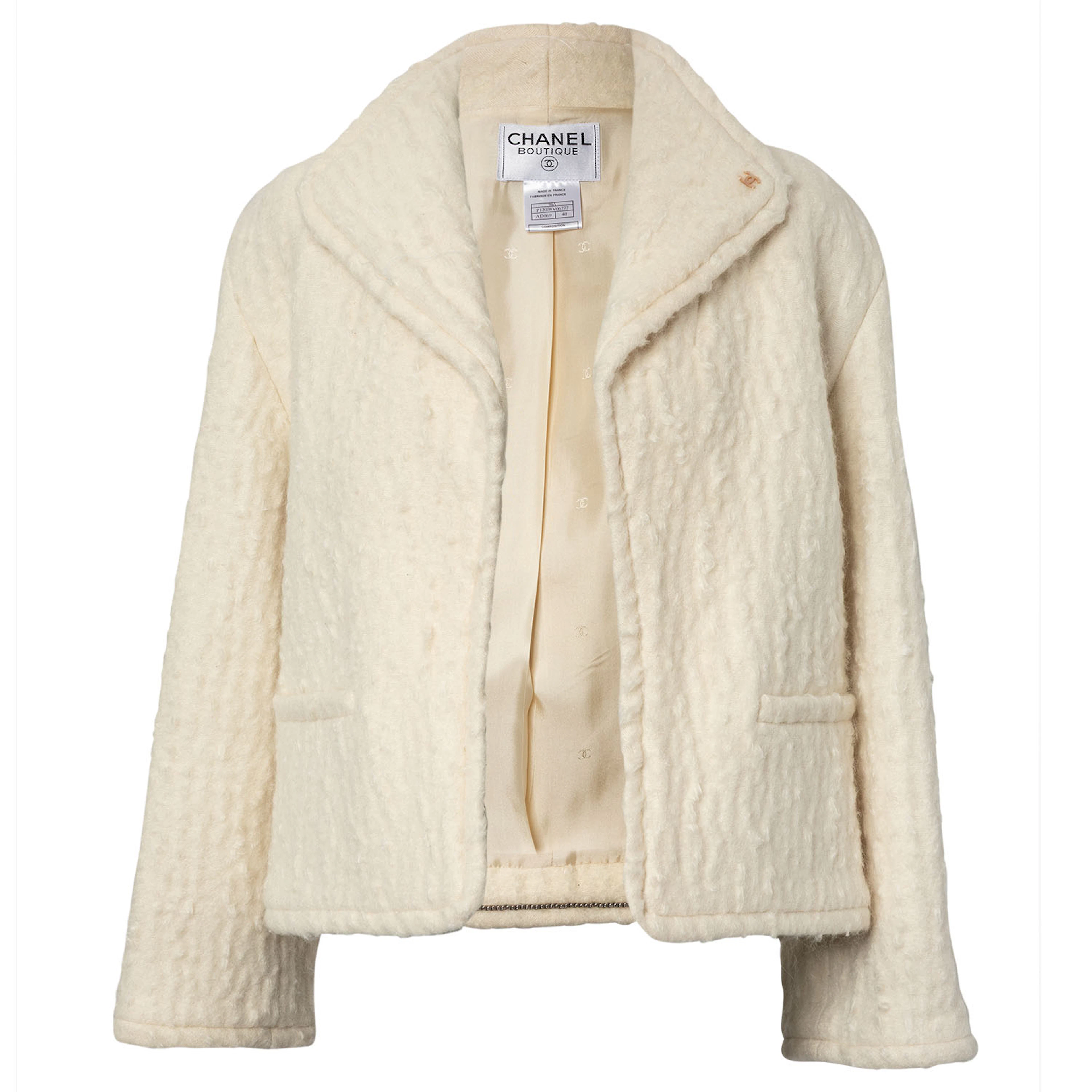 CHANEL BOUTIQUE VINTAGE Jacke, Gr. 38 (fr. 40), Koll.: A1998.
