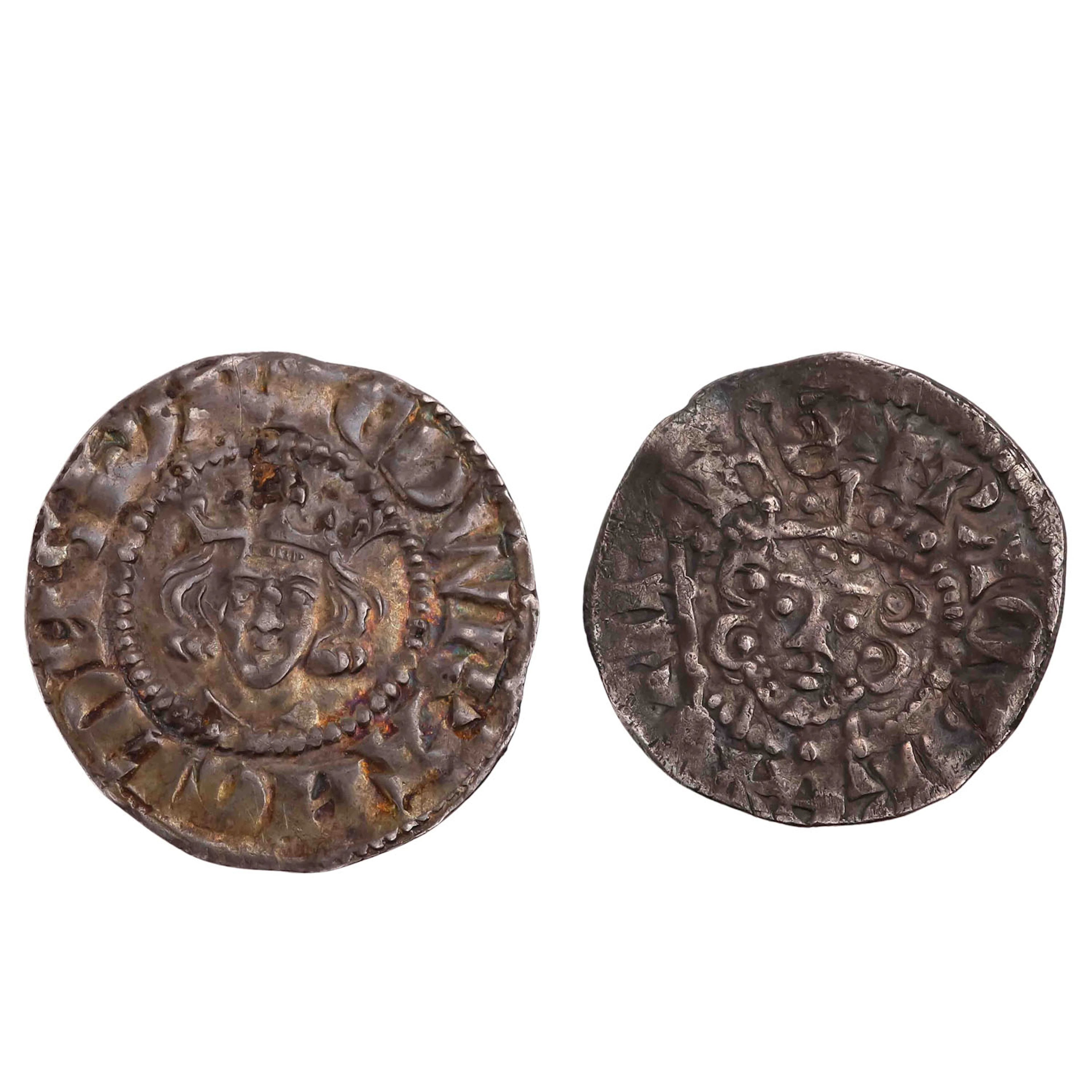 England – kleines zweiteiliges Lot Mittelalter