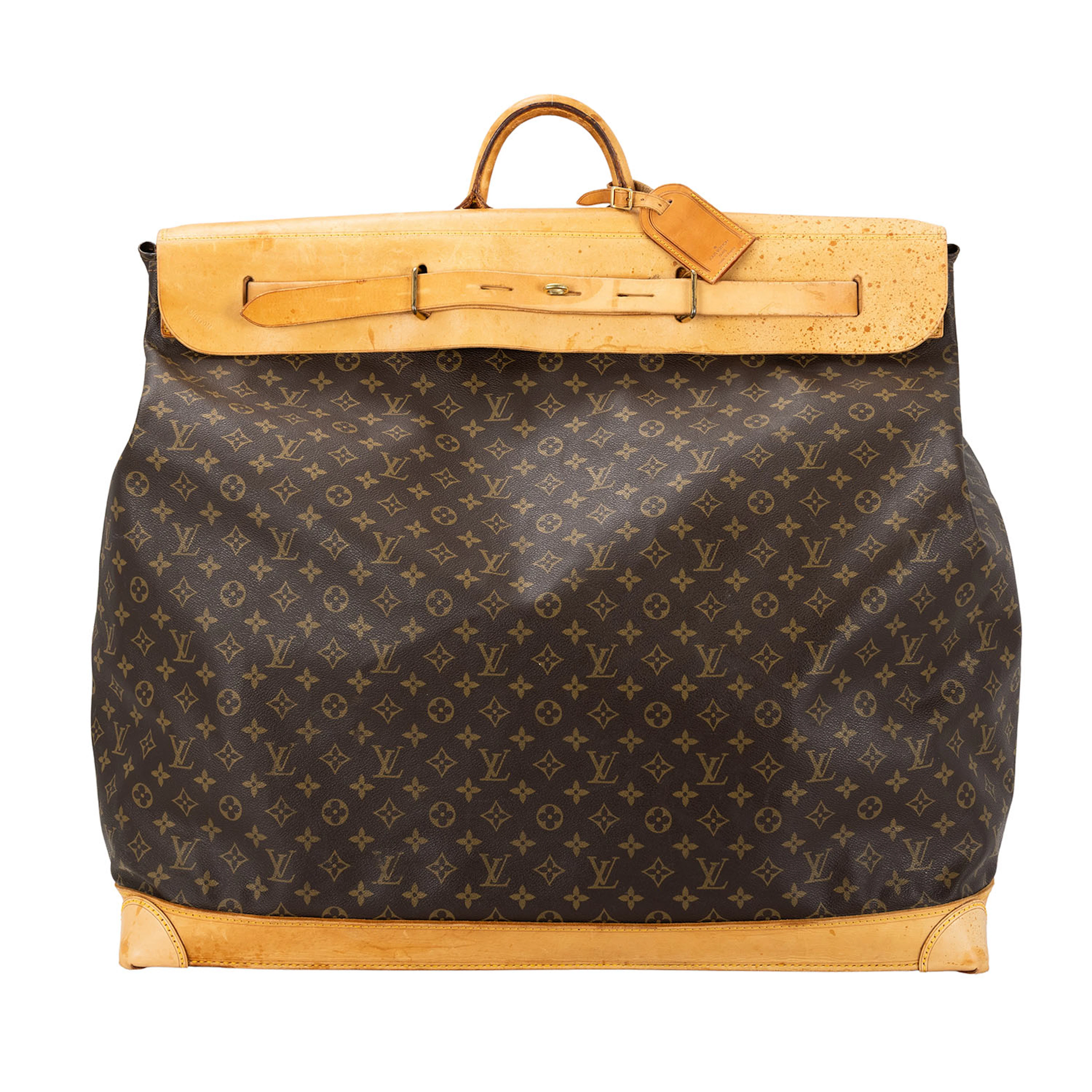 LOUIS VUITTON VINTAGE Reisetasche "STEAMER 65", Koll.: 1987.