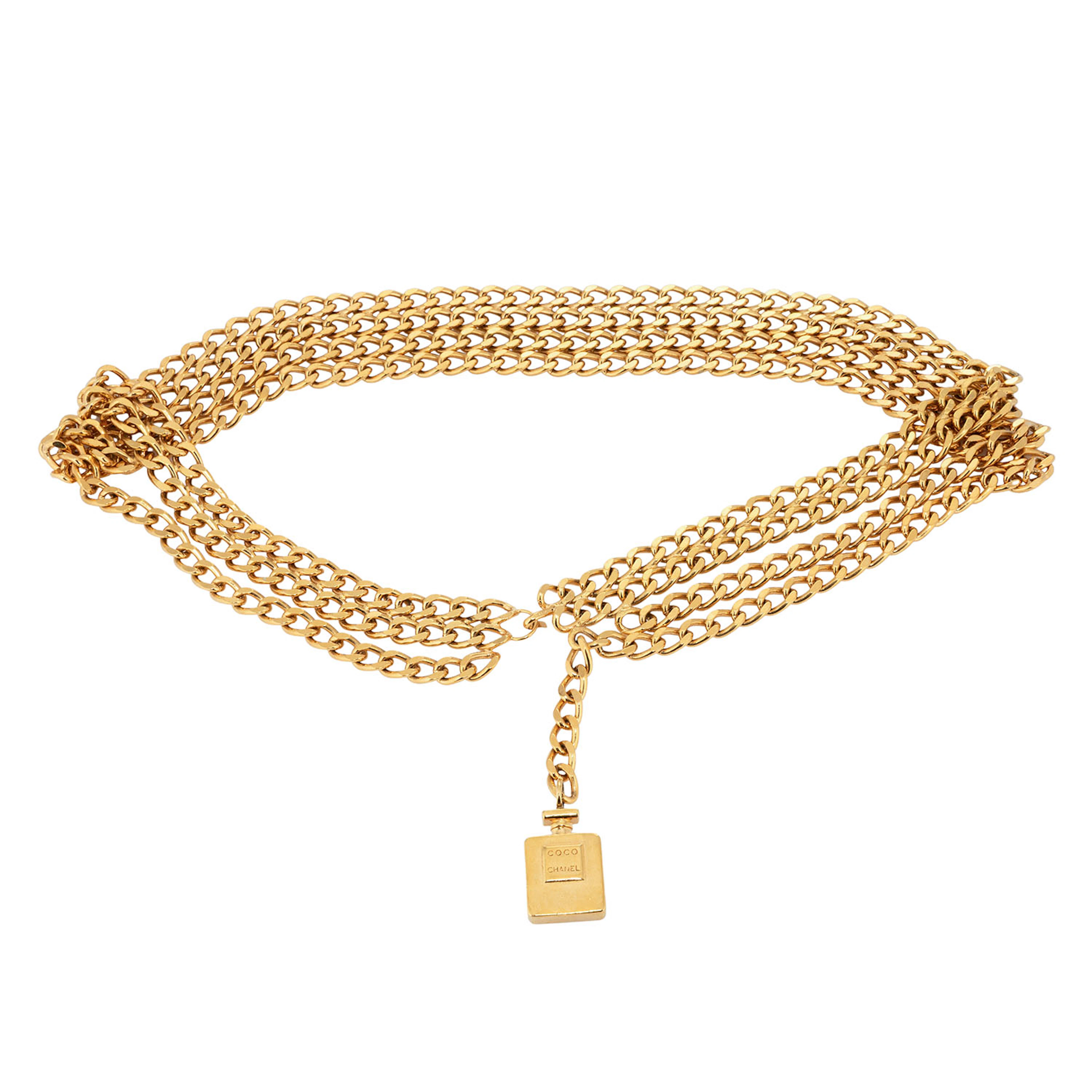 CHANEL VINTAGE Kettengürtel, Koll.: 80er Jahre.