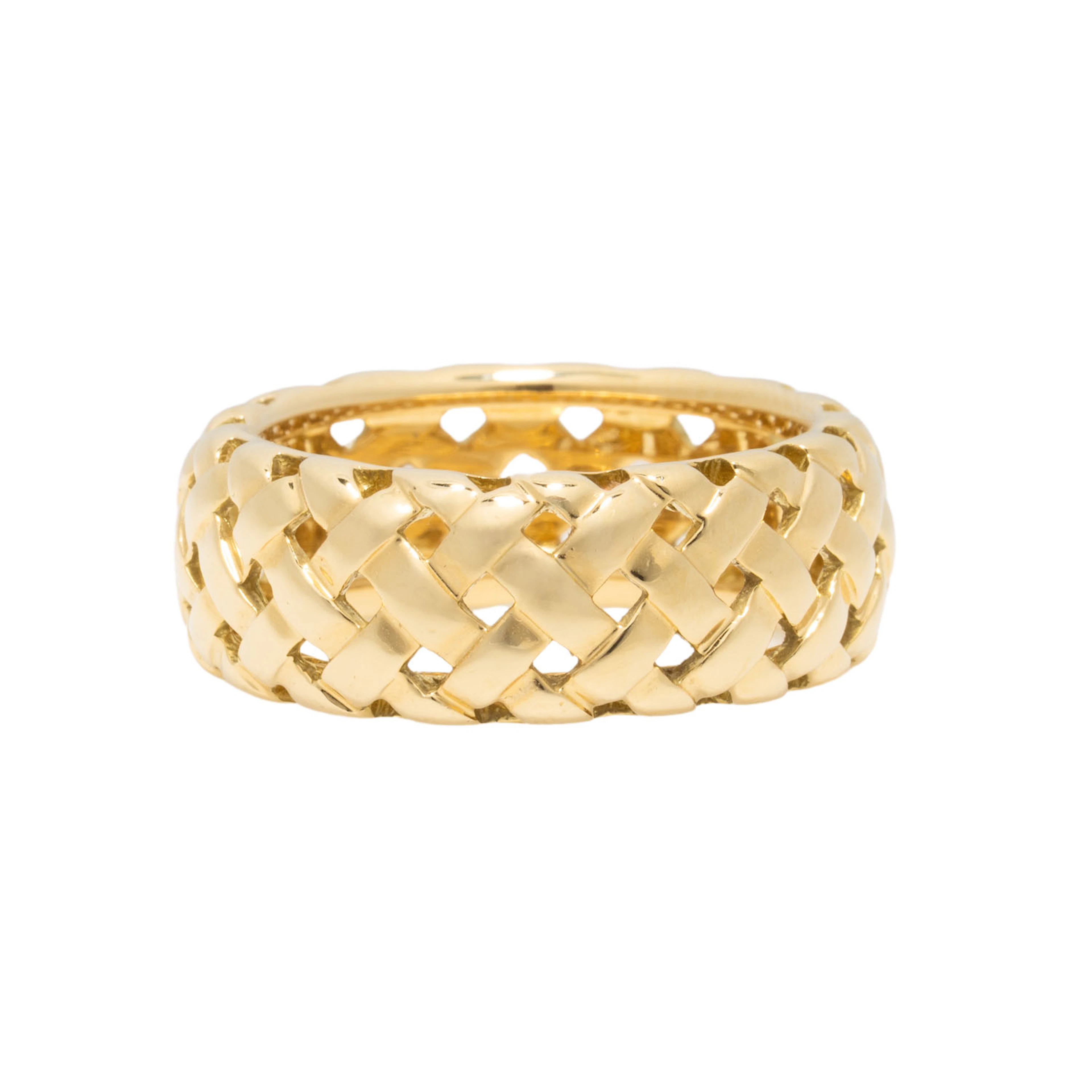 TIFFANY & CO Vintage Ring "Vannerie"