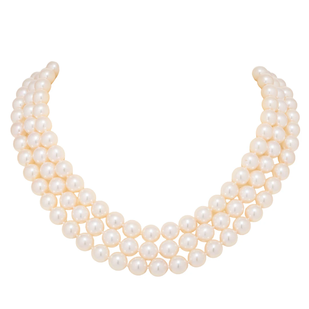 BUCHERER Collier "Grace" aus feinsten Akoyaperlen