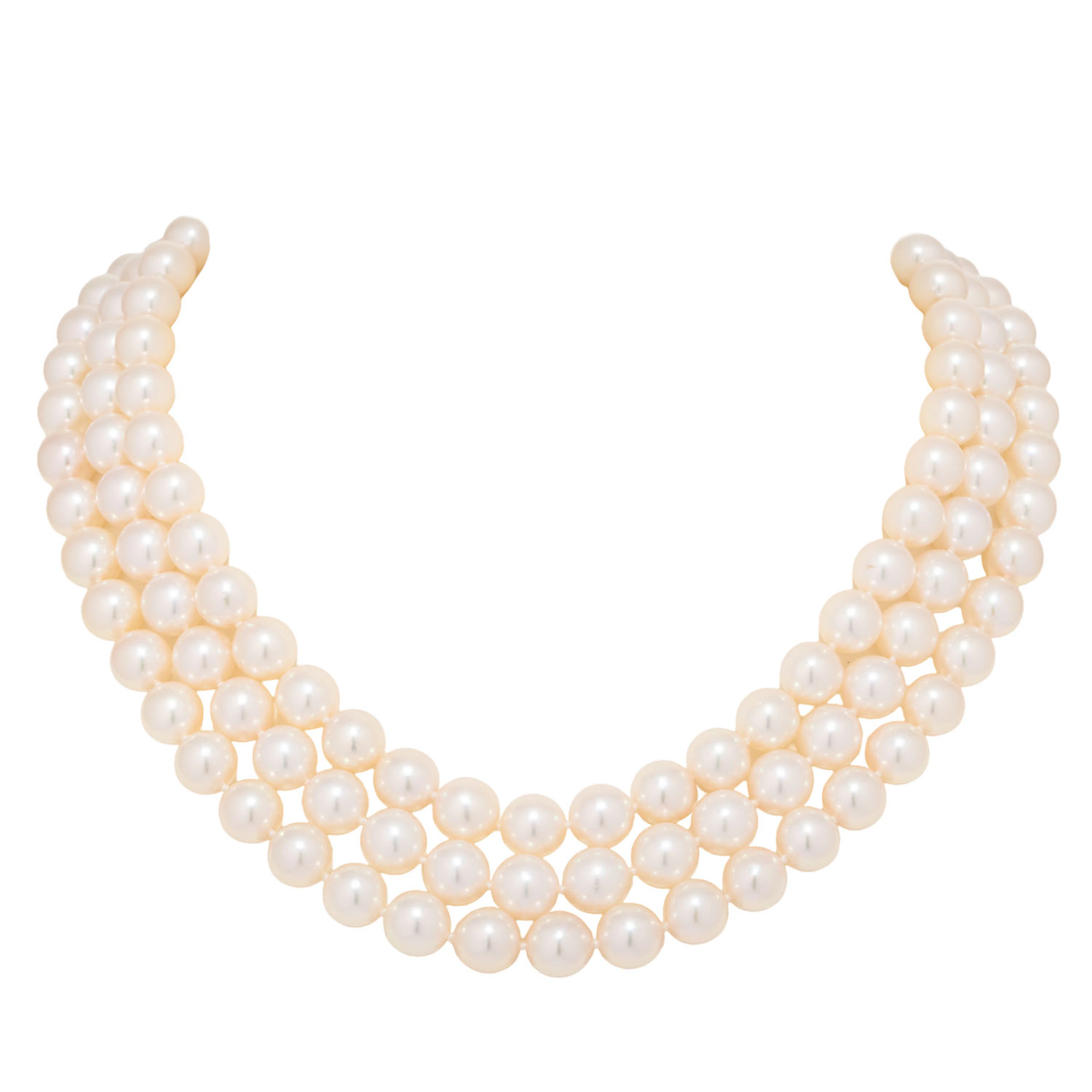 BUCHERER Collier "Grace" aus feinsten Akoyaperlen
