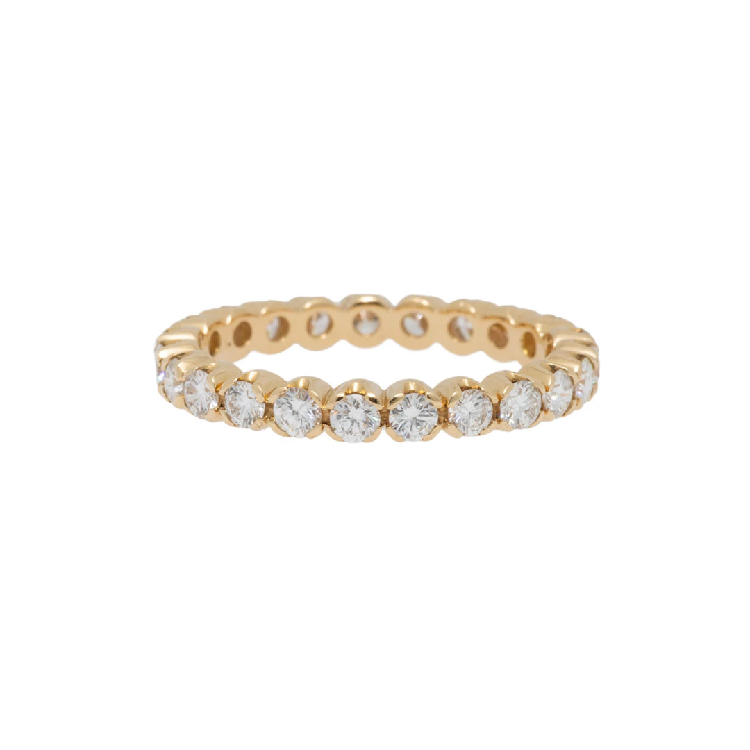 Memoire Ring mit Brillanten