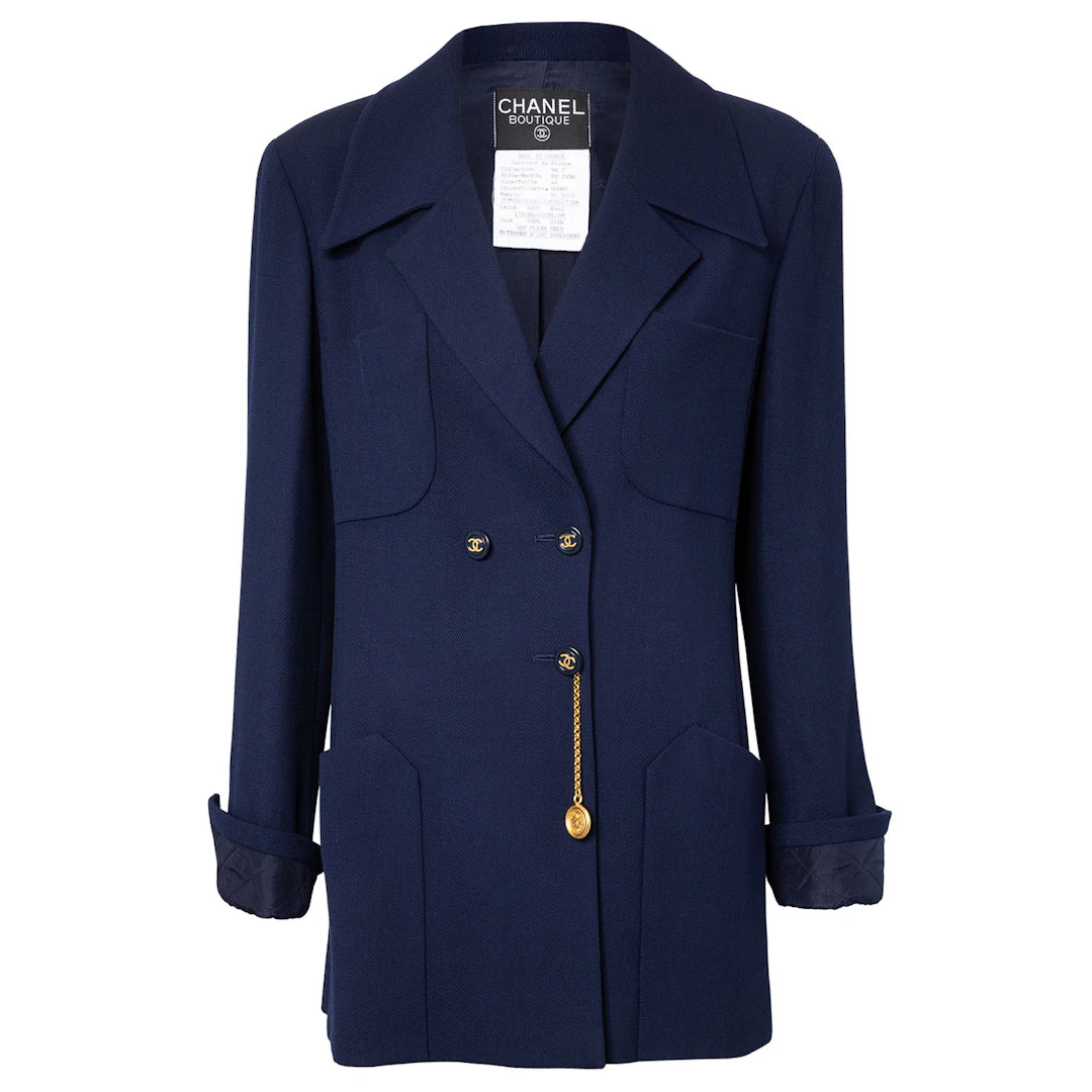 CHANEL BOUTIQUE VINTAGE Jacke, Gr. ca. 38/40, Koll.: C1994.
