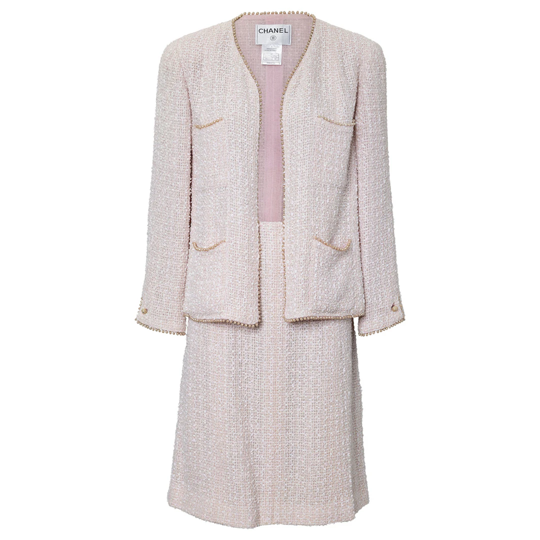 CHANEL VINTAGE Kostüm, Gr. 42 (fr. 44), Koll.: P1999.