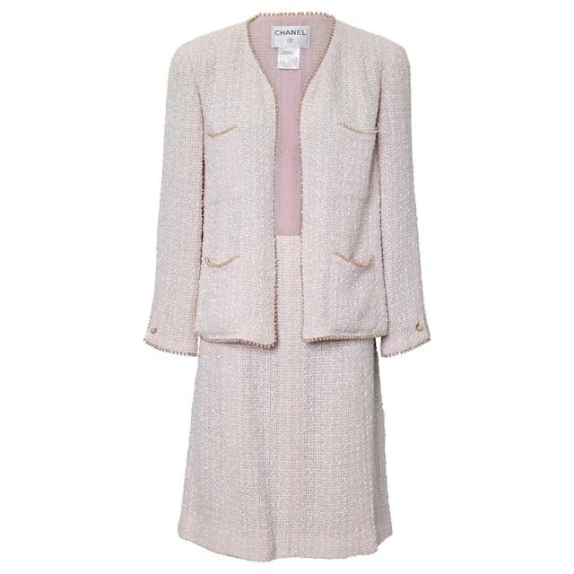 CHANEL VINTAGE Kostüm, Gr. 42 (fr. 44), Koll.: P1999.