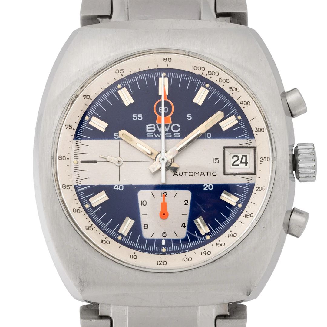 BWC SWISS Vintage Chronograph Ref. 923000, ca. 70er Jahre.