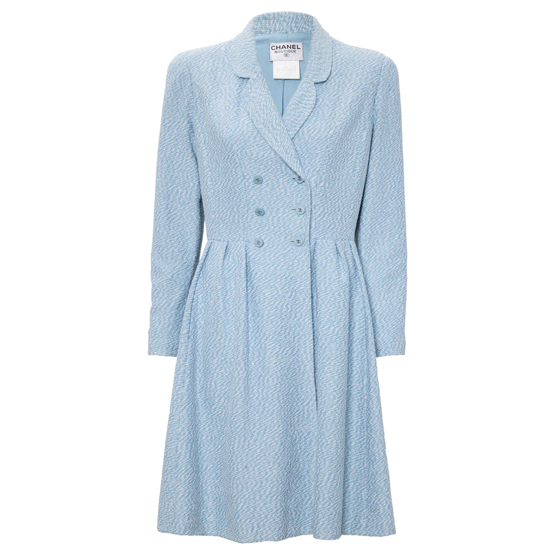 CHANEL BOUTIQUE VINTAGE Kleid, Gr. ca. 38, Koll.: P 1996.