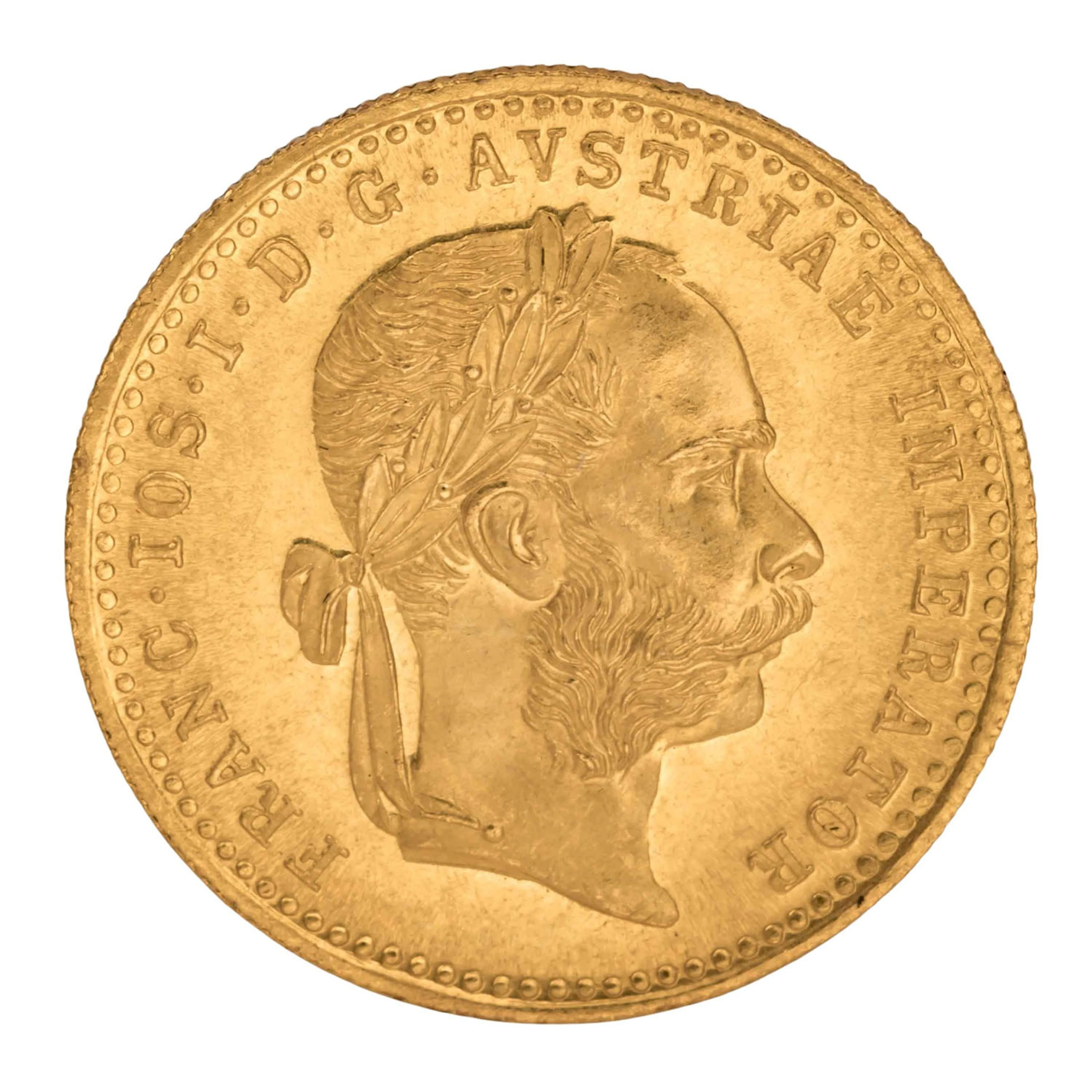 Österreich /GOLD - Franz Josef I. 1 x 1 Dukat 1915/NP