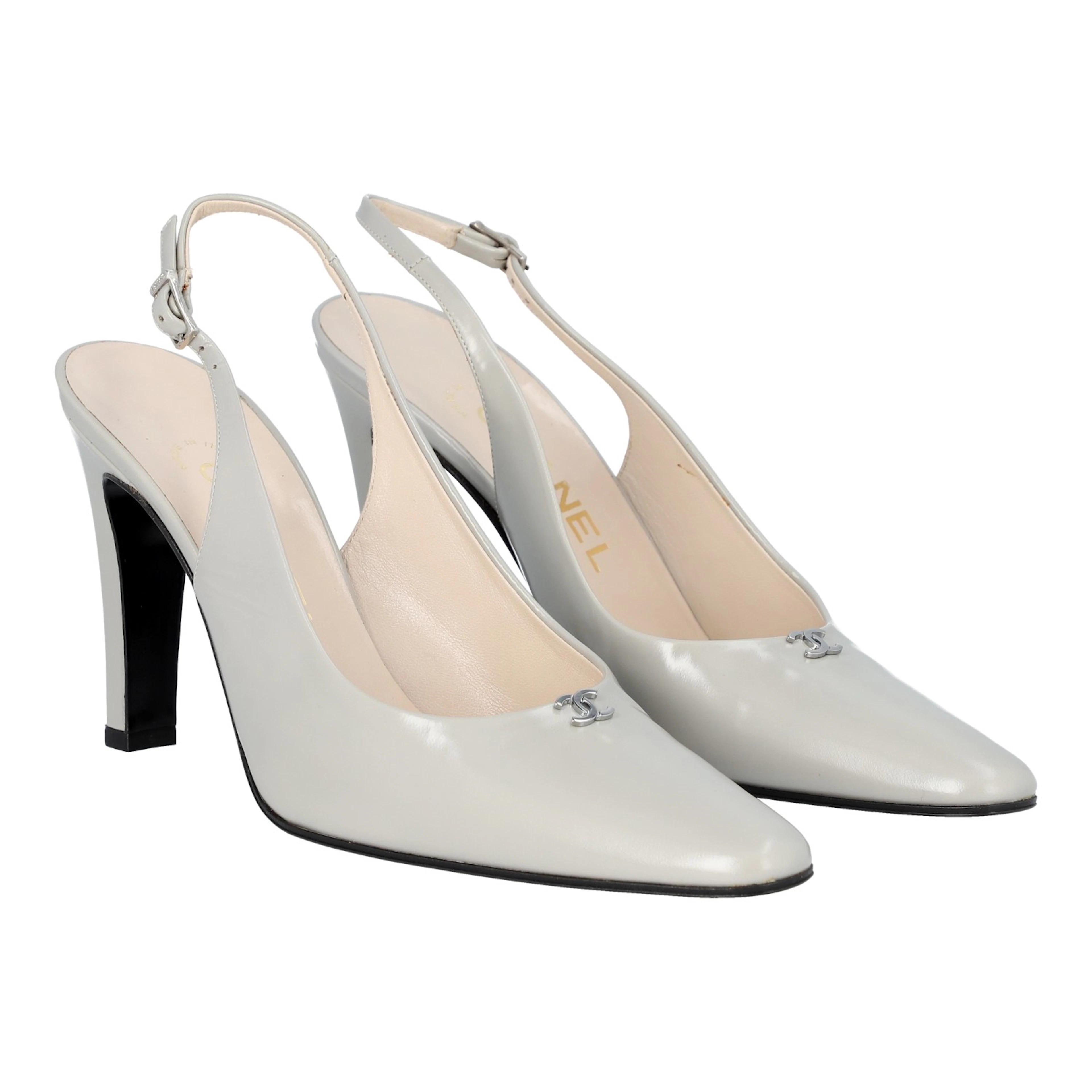 CHANEL VINTAGE Pumps, Gr. 38,5.