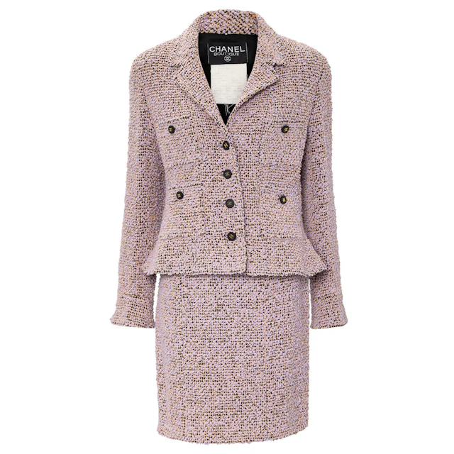 CHANEL BOUTIQUE VINTAGE Kostüm, Gr. ca. 38/40, Koll.: A1994.