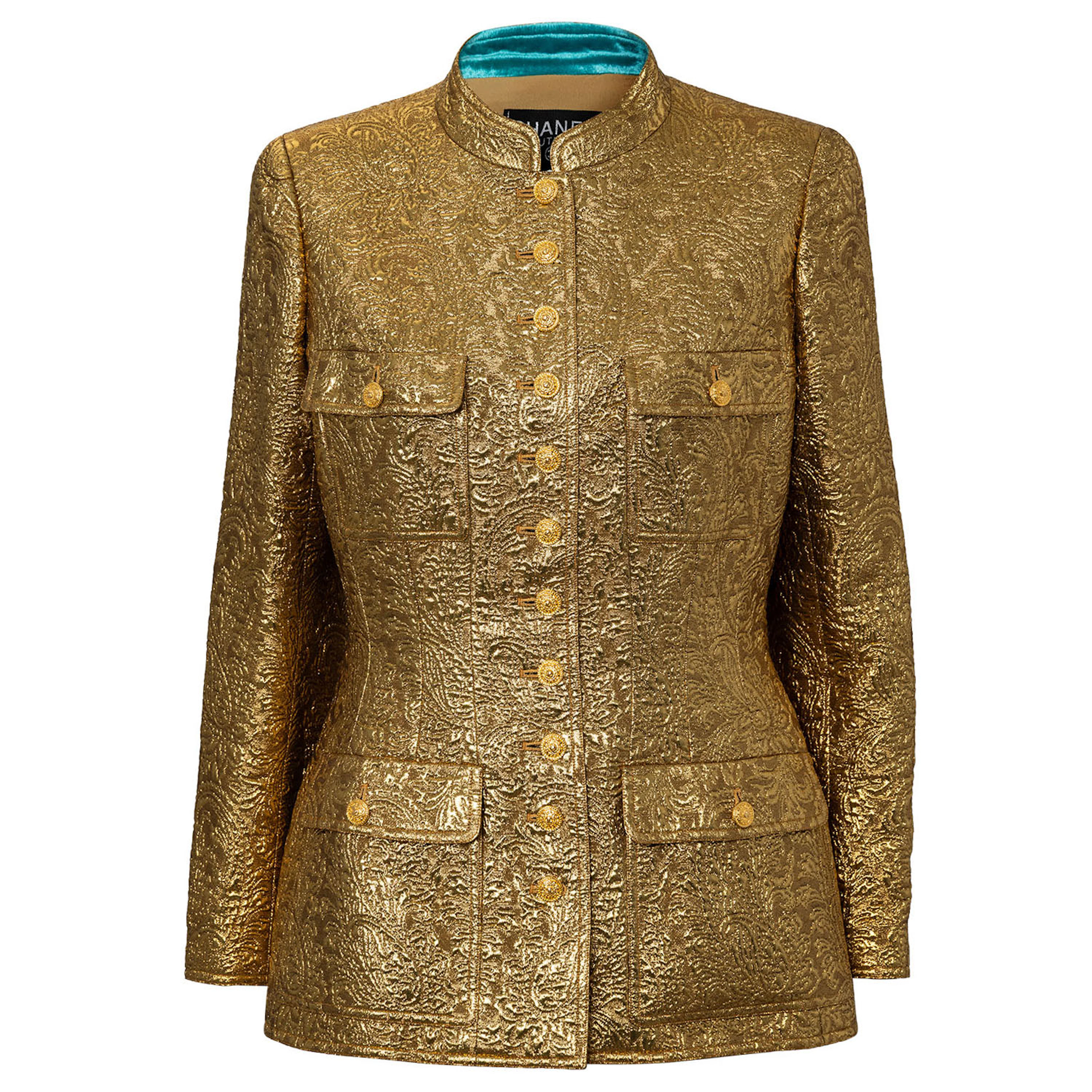 CHANEL BOUTIQUE VINTAGE Jacke, Gr. ca. 38/40, Koll.: A1996.