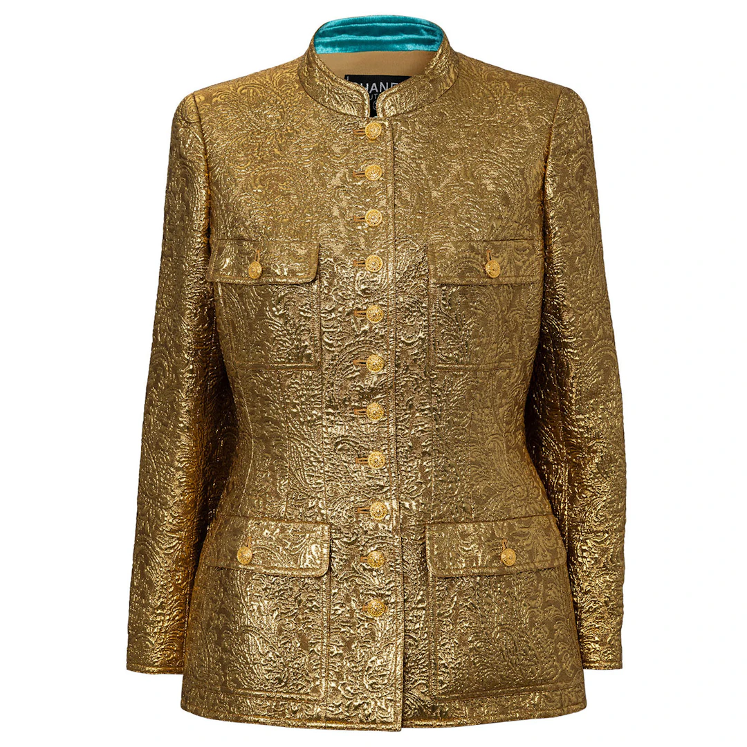 CHANEL BOUTIQUE VINTAGE Jacke, Gr. ca. 38/40, Koll.: A1996.