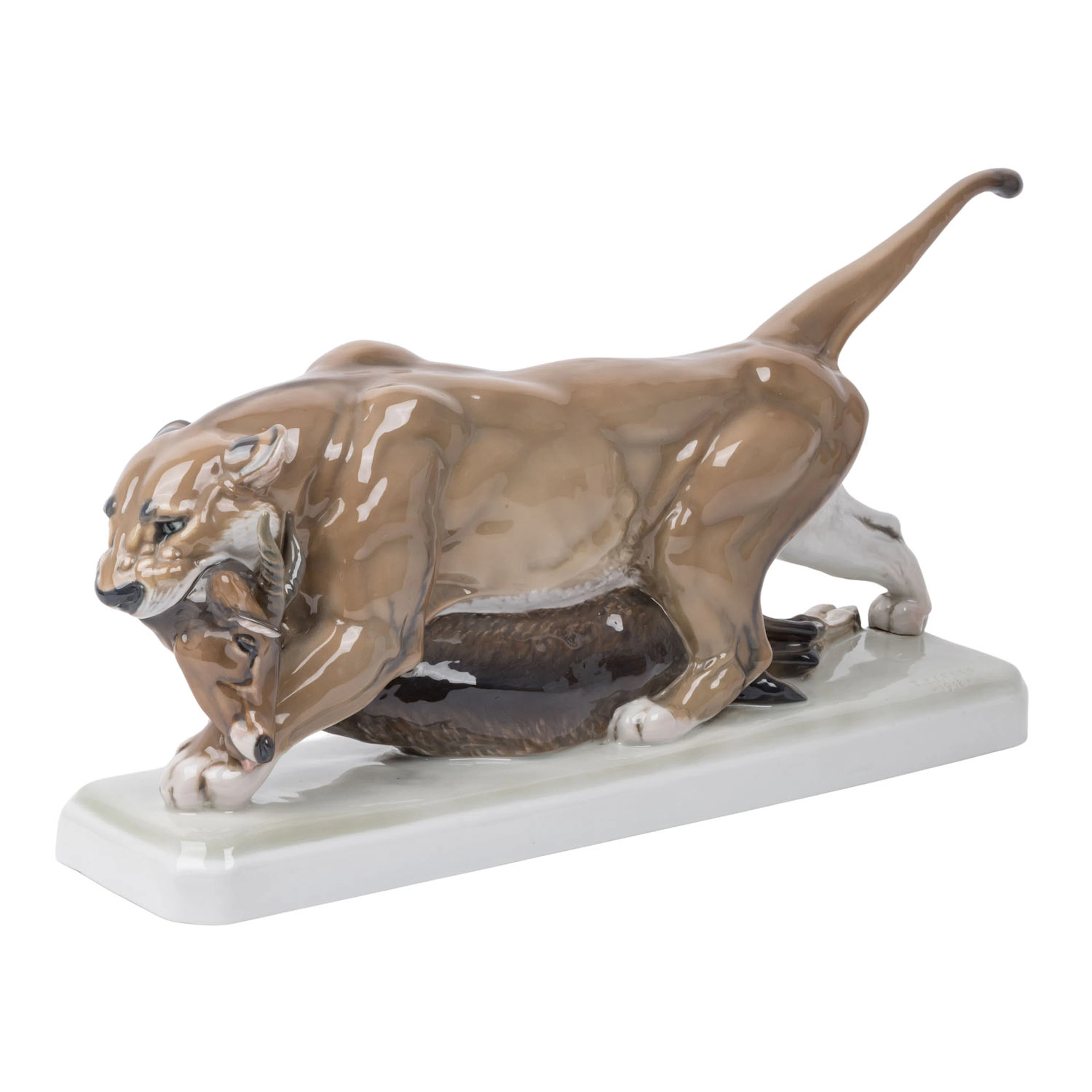 ROSENTHAL Tierfigur 'Siegreiche Heimkehr', 1. H. 20. Jh.