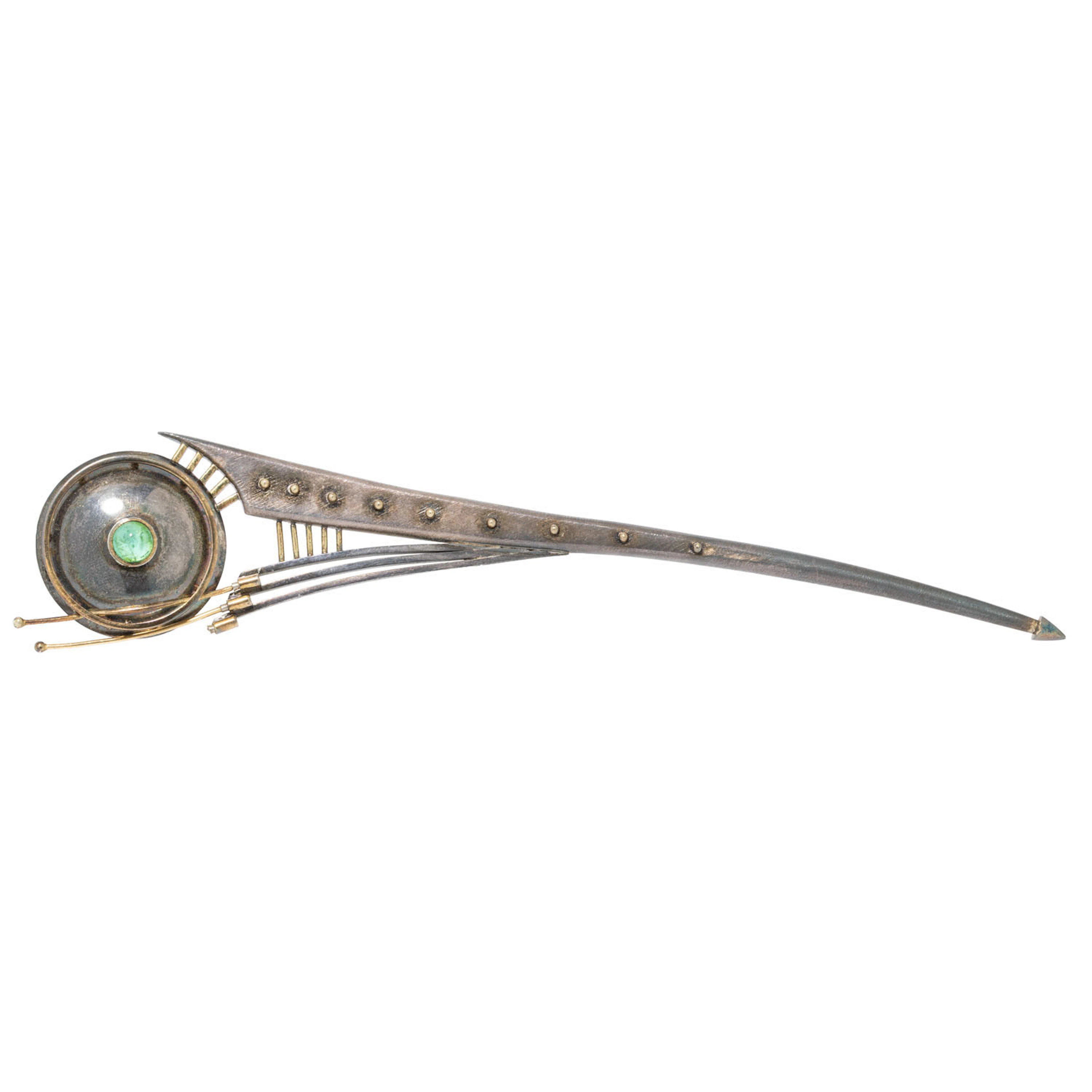 Anstecknadel mit Paraiba-Turmalin