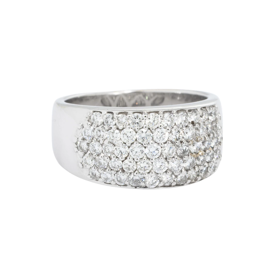 Ring mit Brillanten von zus. ca. 1,12 ct
