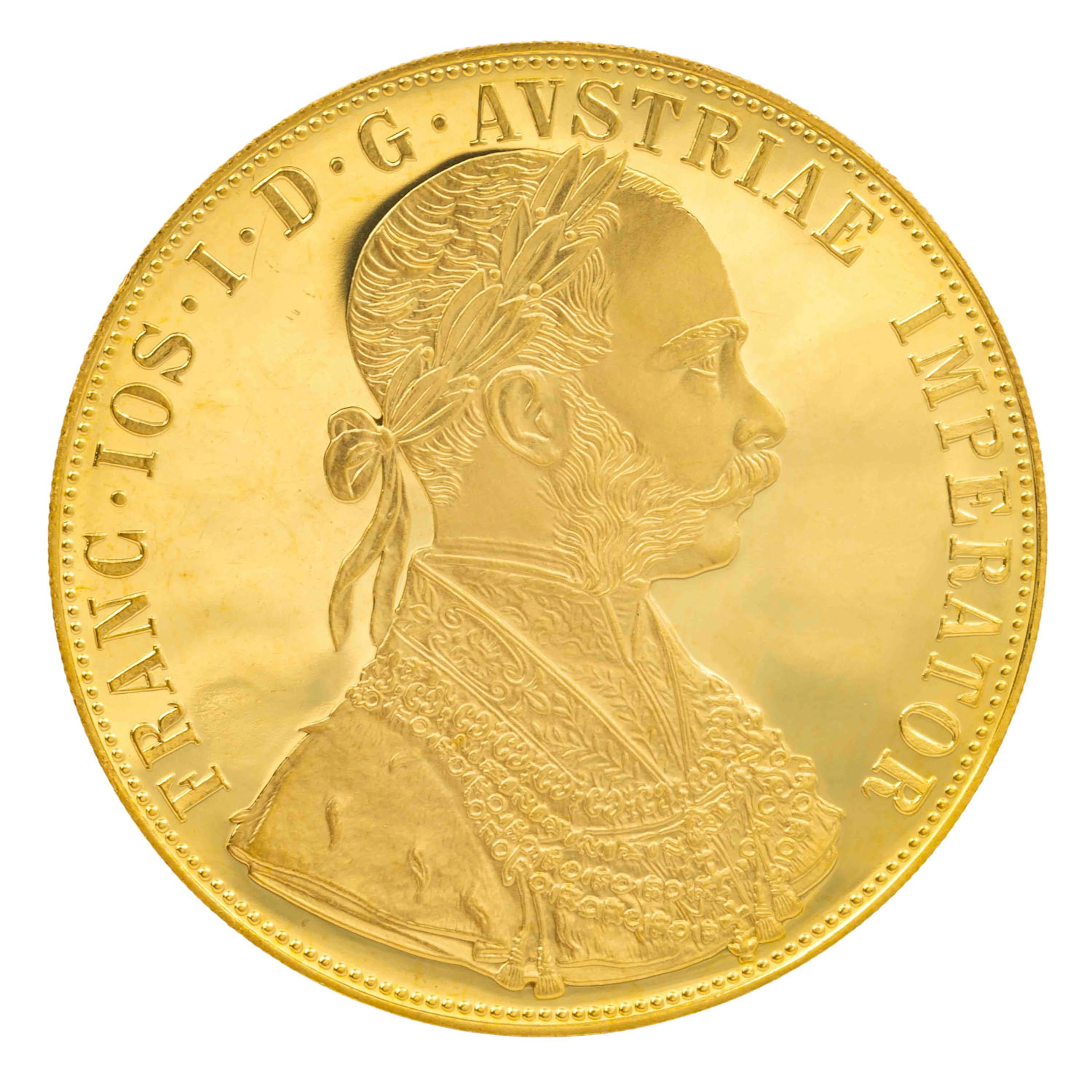 Österreich /GOLD, Josef I. - 4 Dukaten 1915/NP