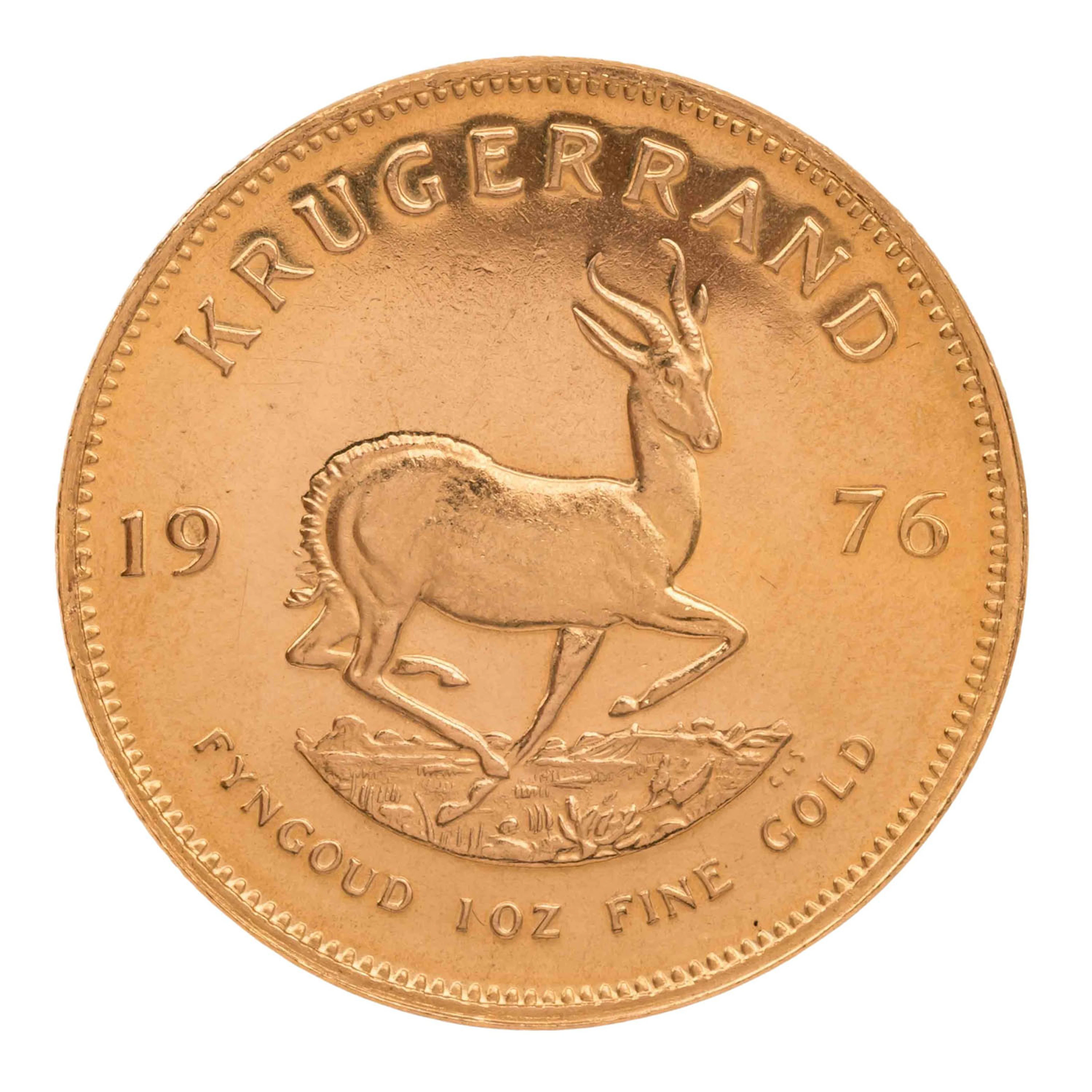 Südafrika /GOLD - 1 oz Krügerrand 1976